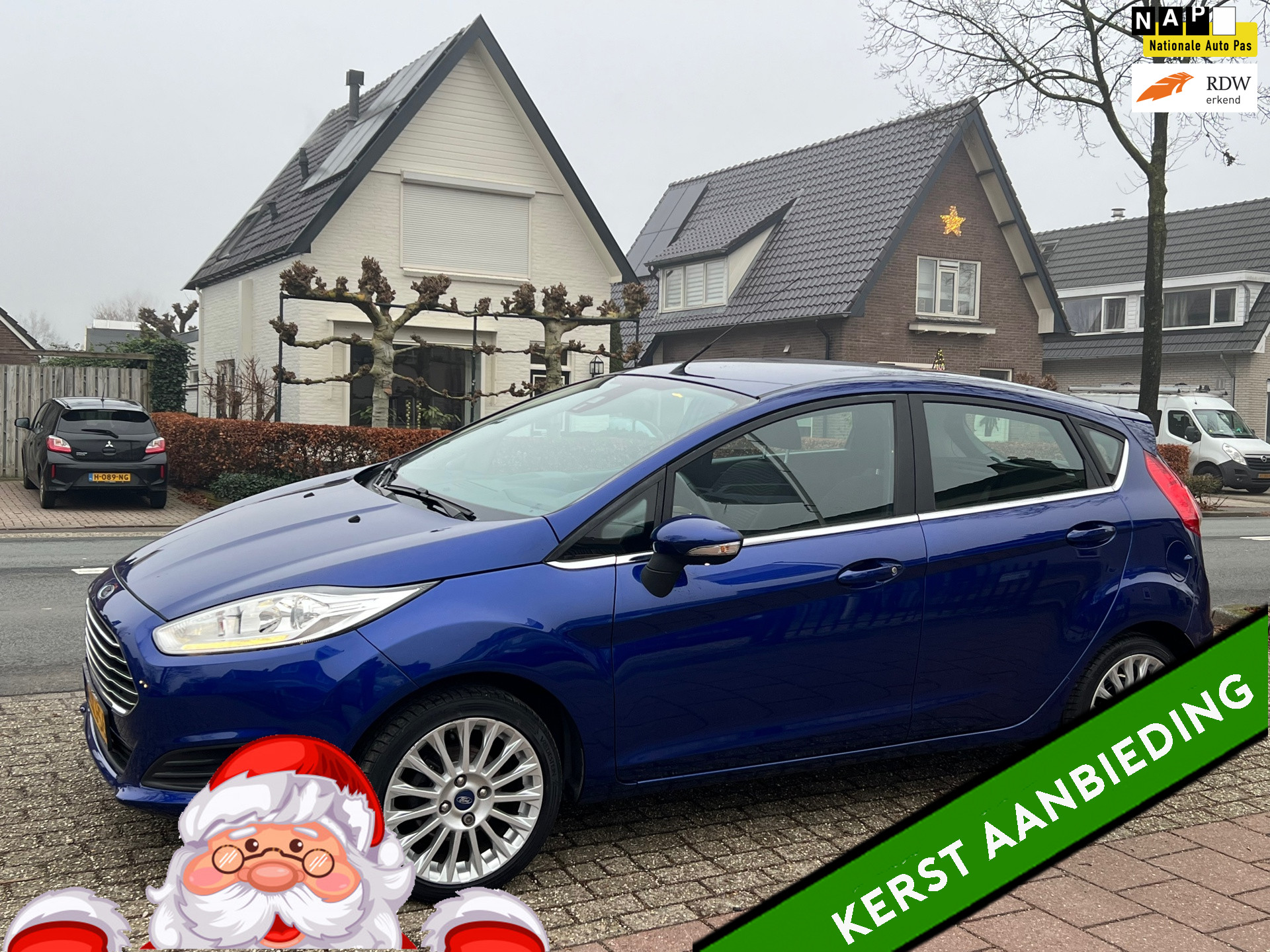 Ford Fiesta 1.0 EcoBoost Titanium 89.000 km NAP - APK T/M 12-2026!! 2014 - voorkant
