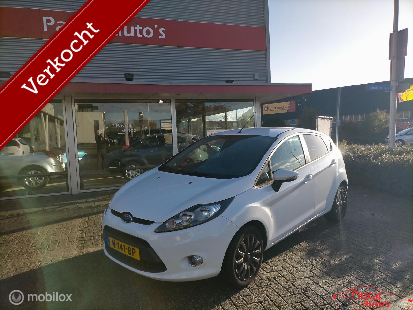 Ford Fiesta 1.25 Limited stoelverw airco boekjes 2011 - voorkant