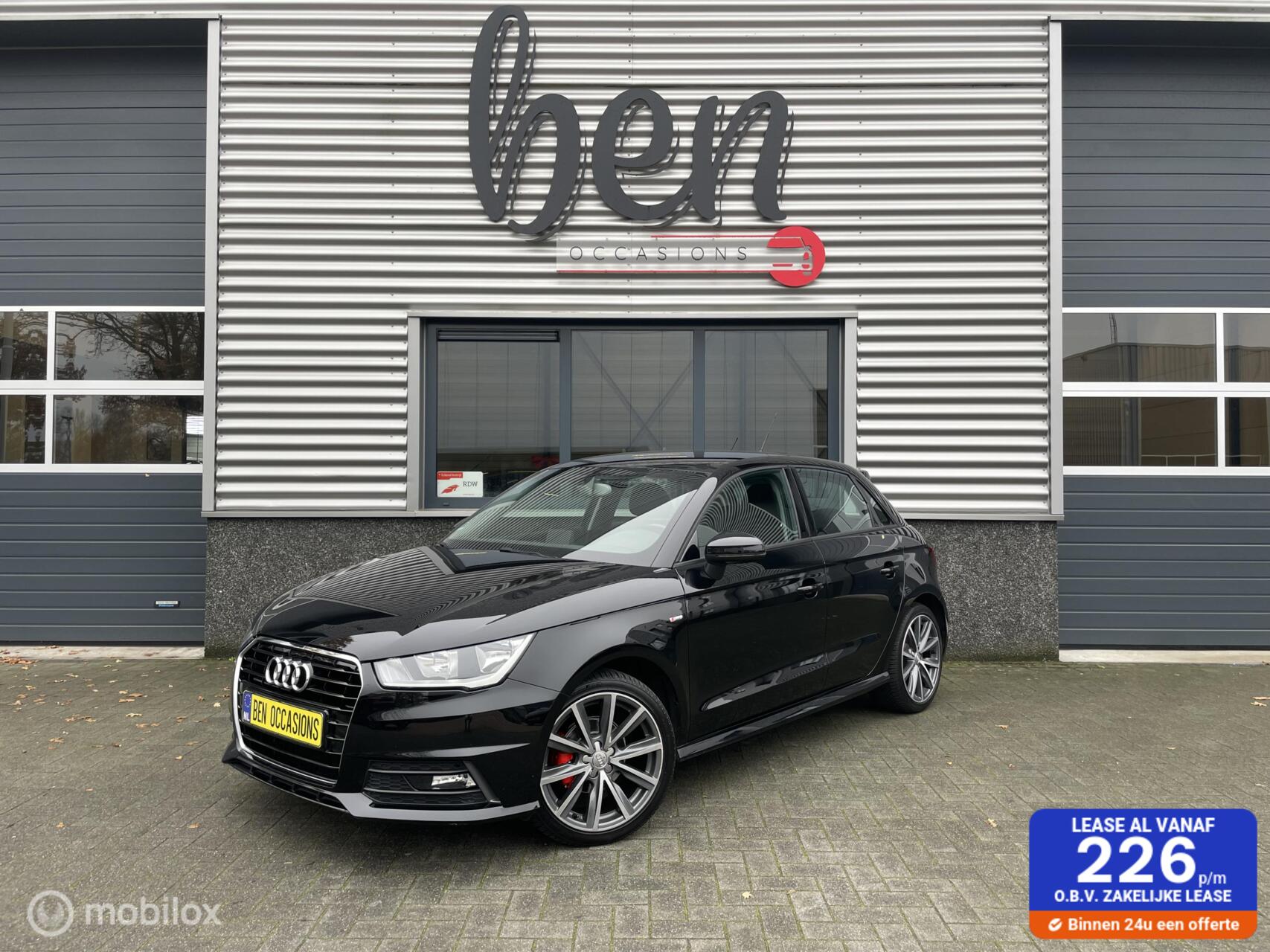 Audi A1 Sportback 1.0 TFSI Sport S line Edition 2e Eig 2017 - voorkant