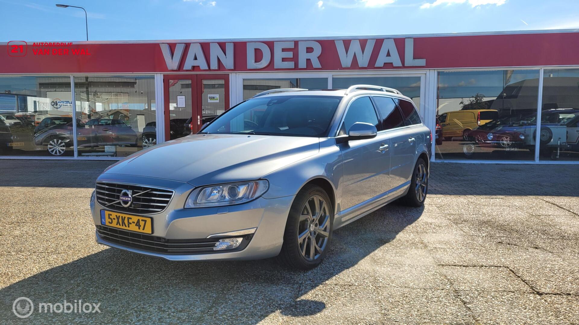 Volvo V70 2.0 D4 Nordic+ / FULL OPTION / LEER / Nieuwe APK! 2014 - voorkant