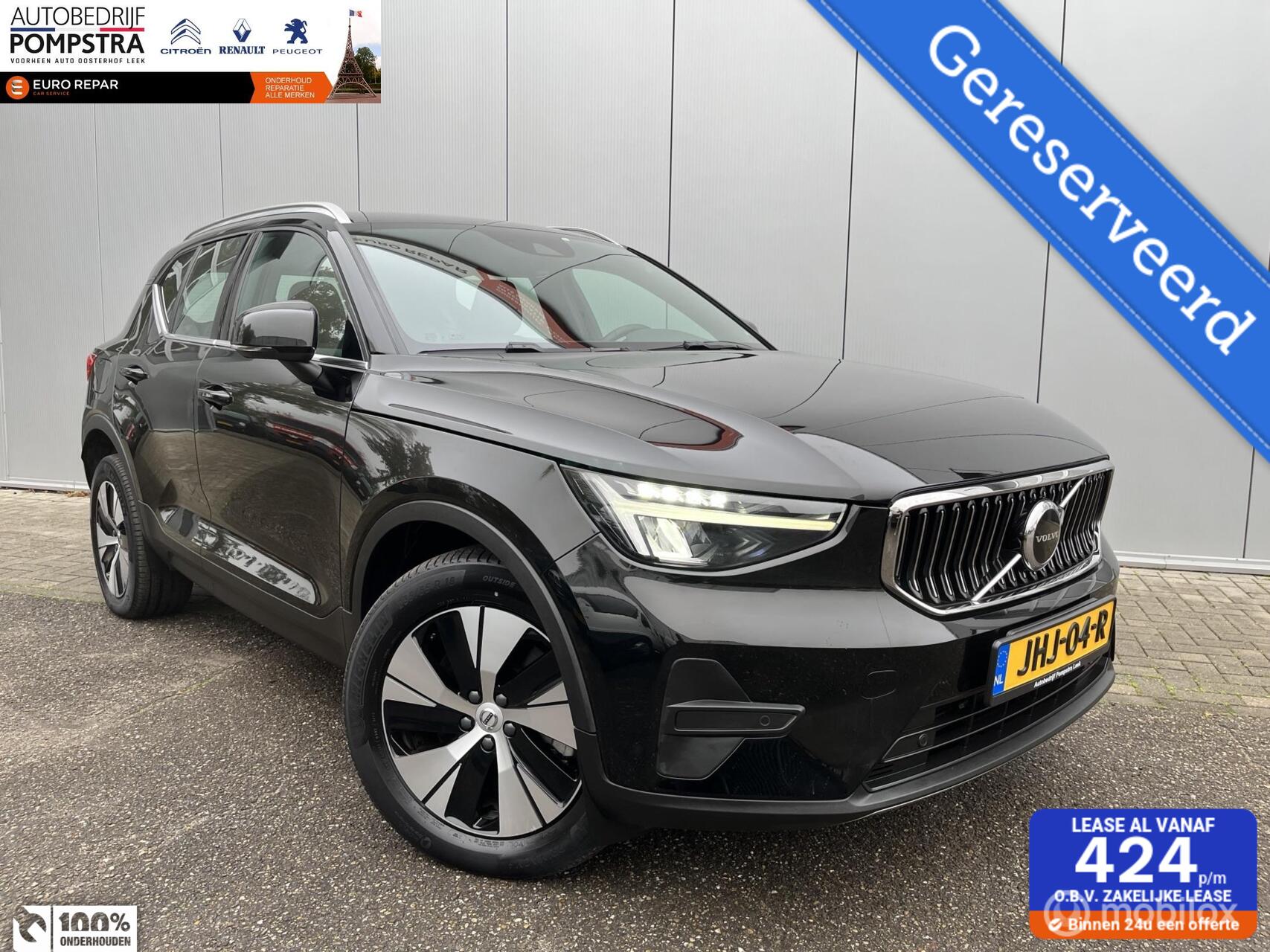 Volvo XC40 1.5 T4 Plug-in hybrid Core Bright NAVI/CAMERA/PDC 2023 - voorkant
