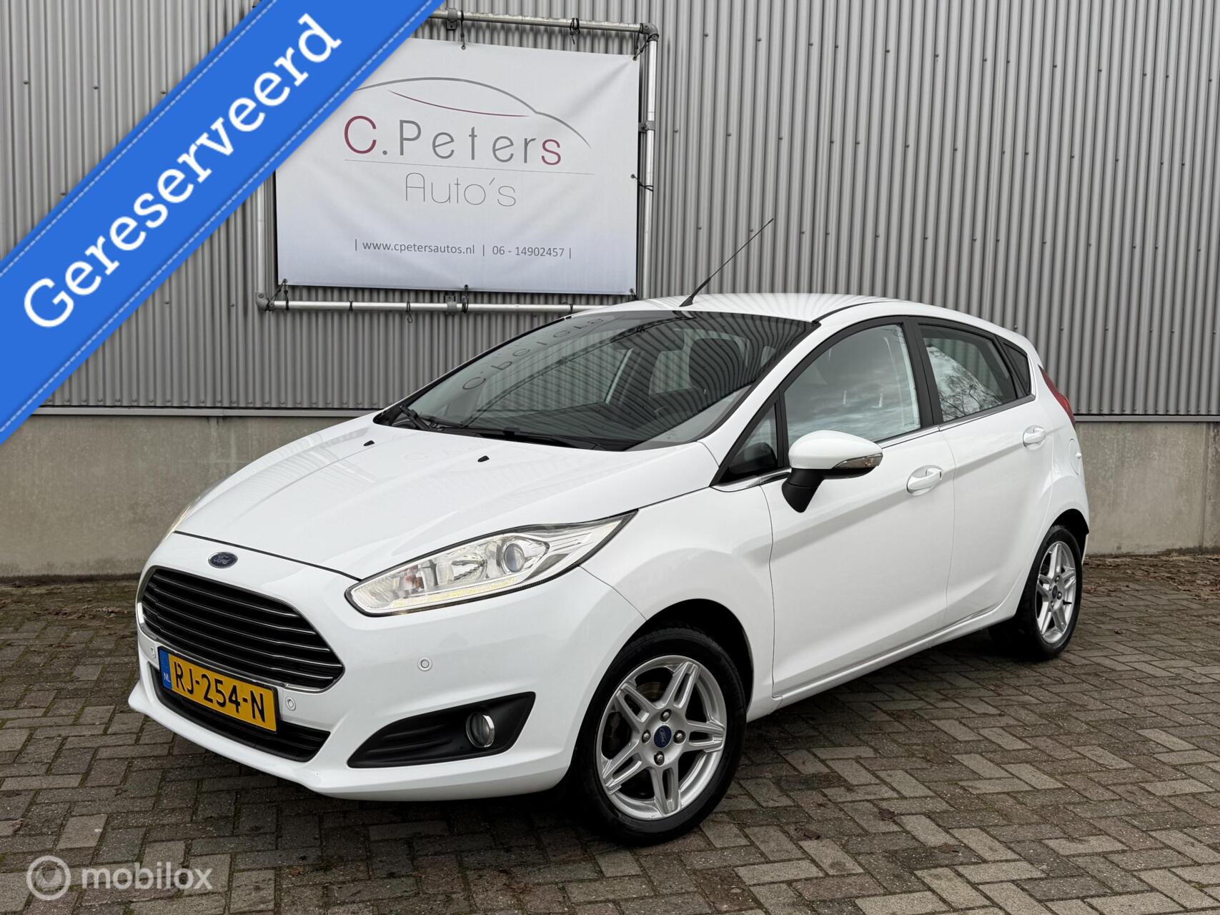 Ford Fiesta 1.0 Titanium 2013 / Cruisecontrol / Airco / Voorruitverwarming / LM Velgen / 2e eigenaar NAP 2013 - voorkant