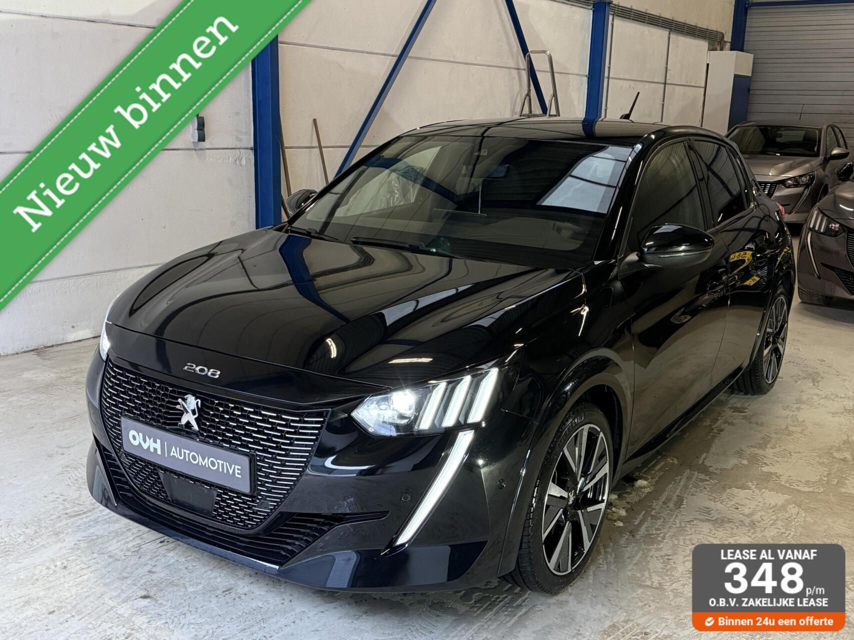 Peugeot 208 1.2 GT | leer | virtual | massage | cam | full o 2023 - voorkant