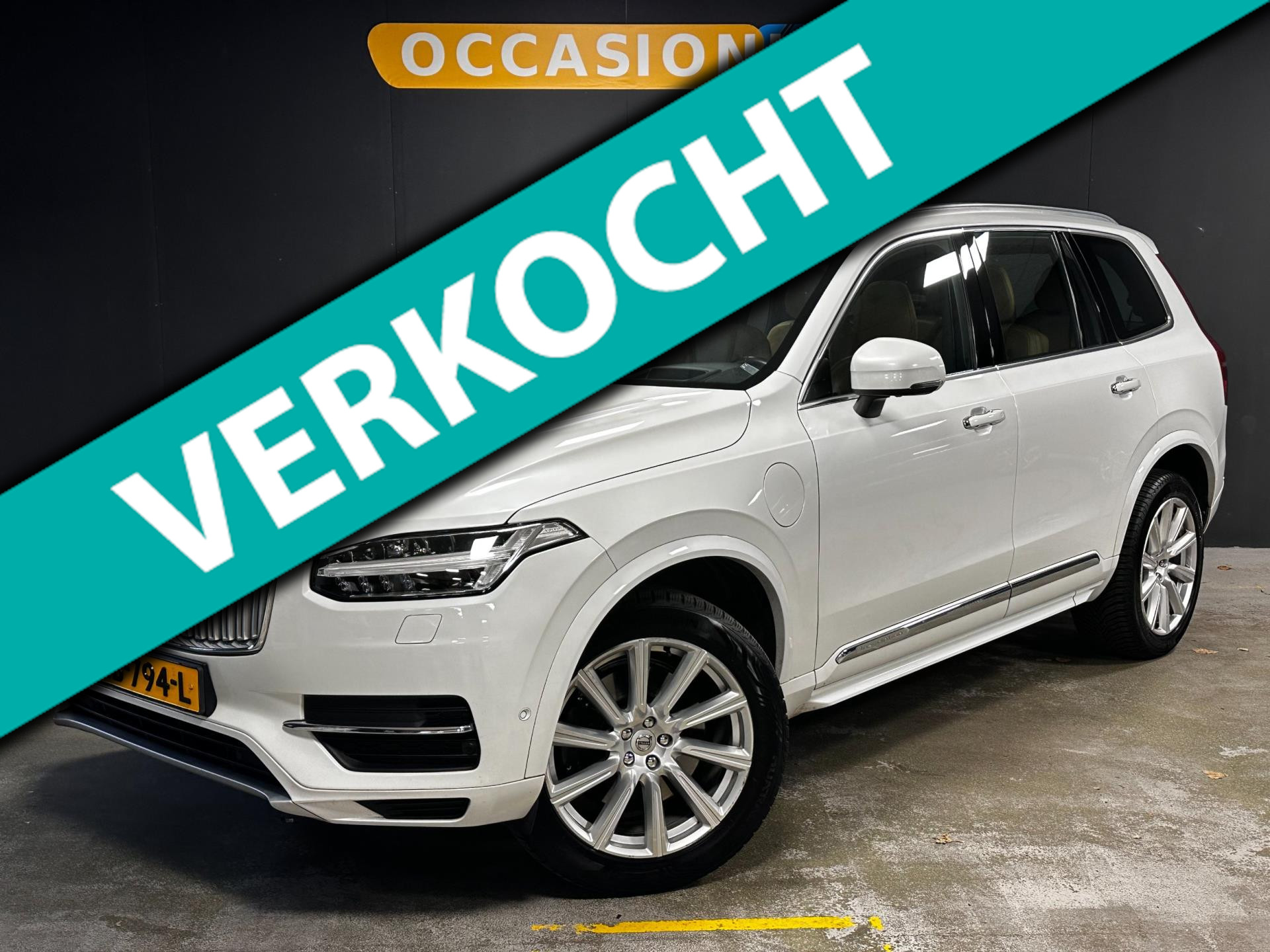 Volvo Xc90 2.0 T8 Twin Engine AWD Inscription 7P|PANO|HUD|LUCHTVERING| 2016 - voorkant