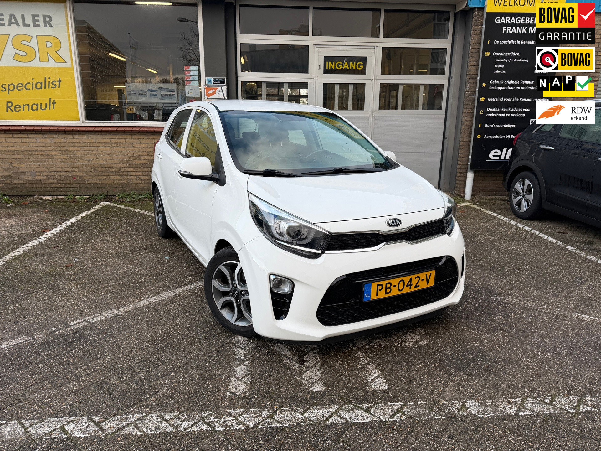 Kia Picanto 1.0 CVVT First Edition |Cruise|Navi||AC|Carplay|Orig. NL| 2017 - voorkant