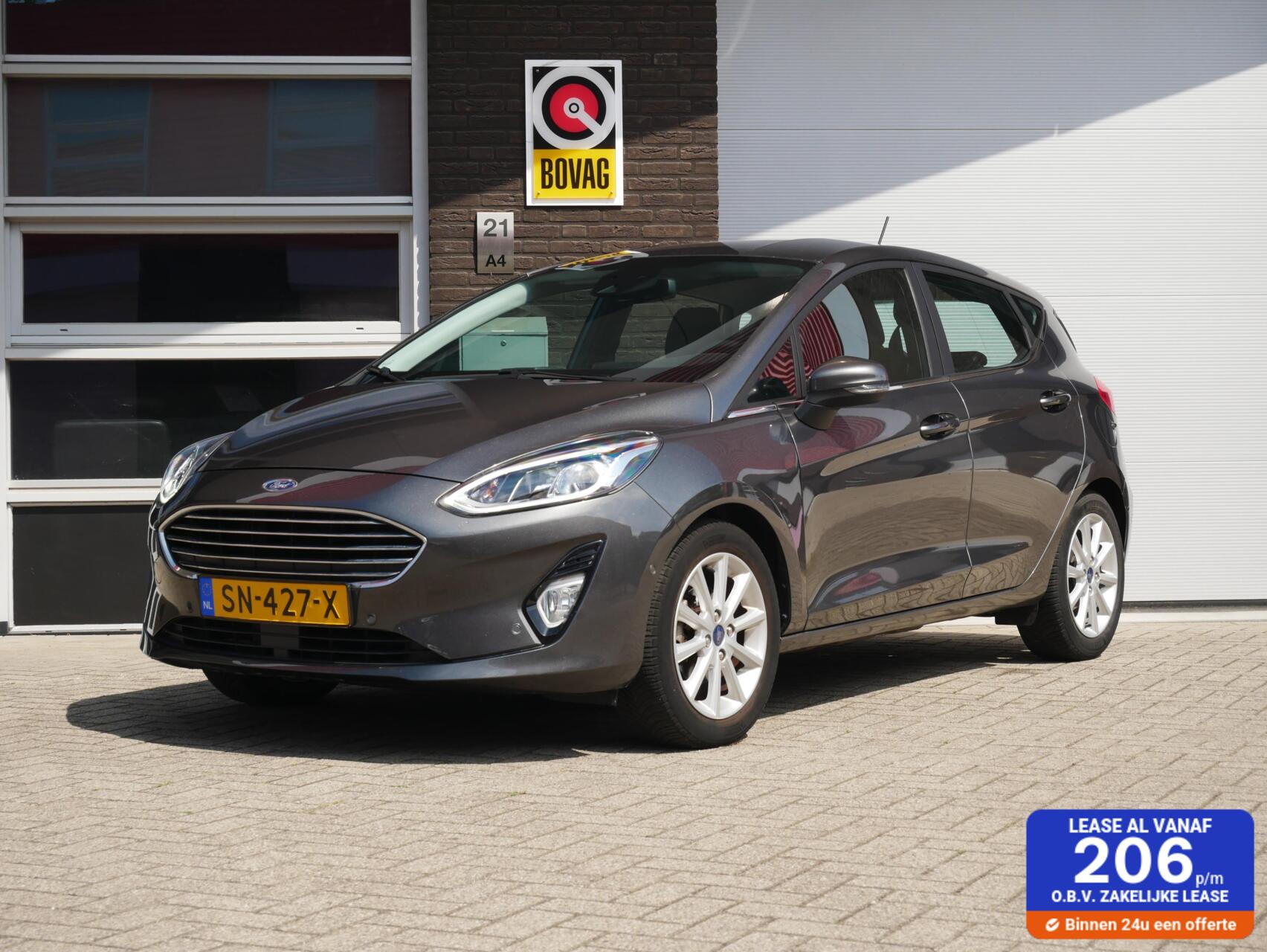Ford Fiesta 1.0 EcoBoost Titanium Navi+BT| Camera| ACC| B&O 2018 - voorkant