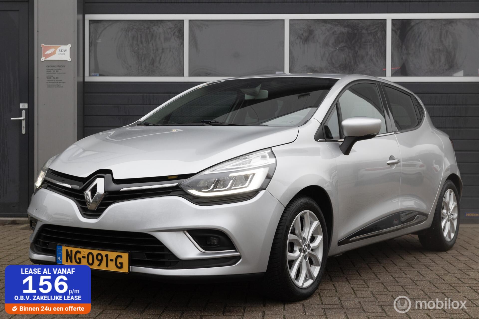 Renault Clio 0.9 TCe Intens LED NAVI PDC CRUISE TREKHAAK 2017 - voorkant