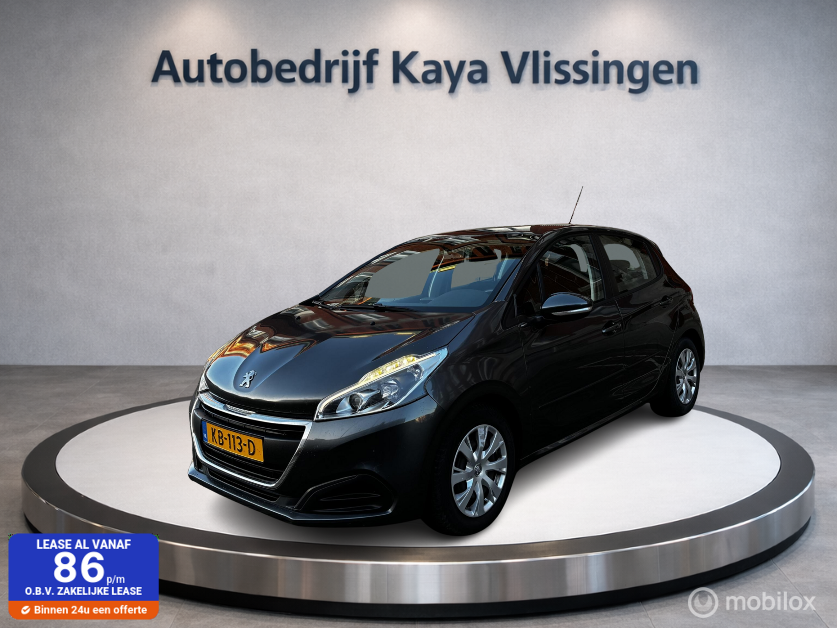 Peugeot 208 1.6 BlueHDi Active Led Airco Cruise NAP 2016 - voorkant