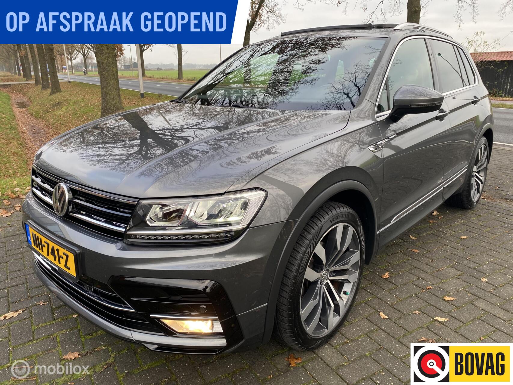 Volkswagen Tiguan 1.4 TSI ACT Highline 1.4 TSI Highline R-Line | Pano | Virtual Cockpit | Leder | Adap. Cruise | Camera 2017 - voorkant