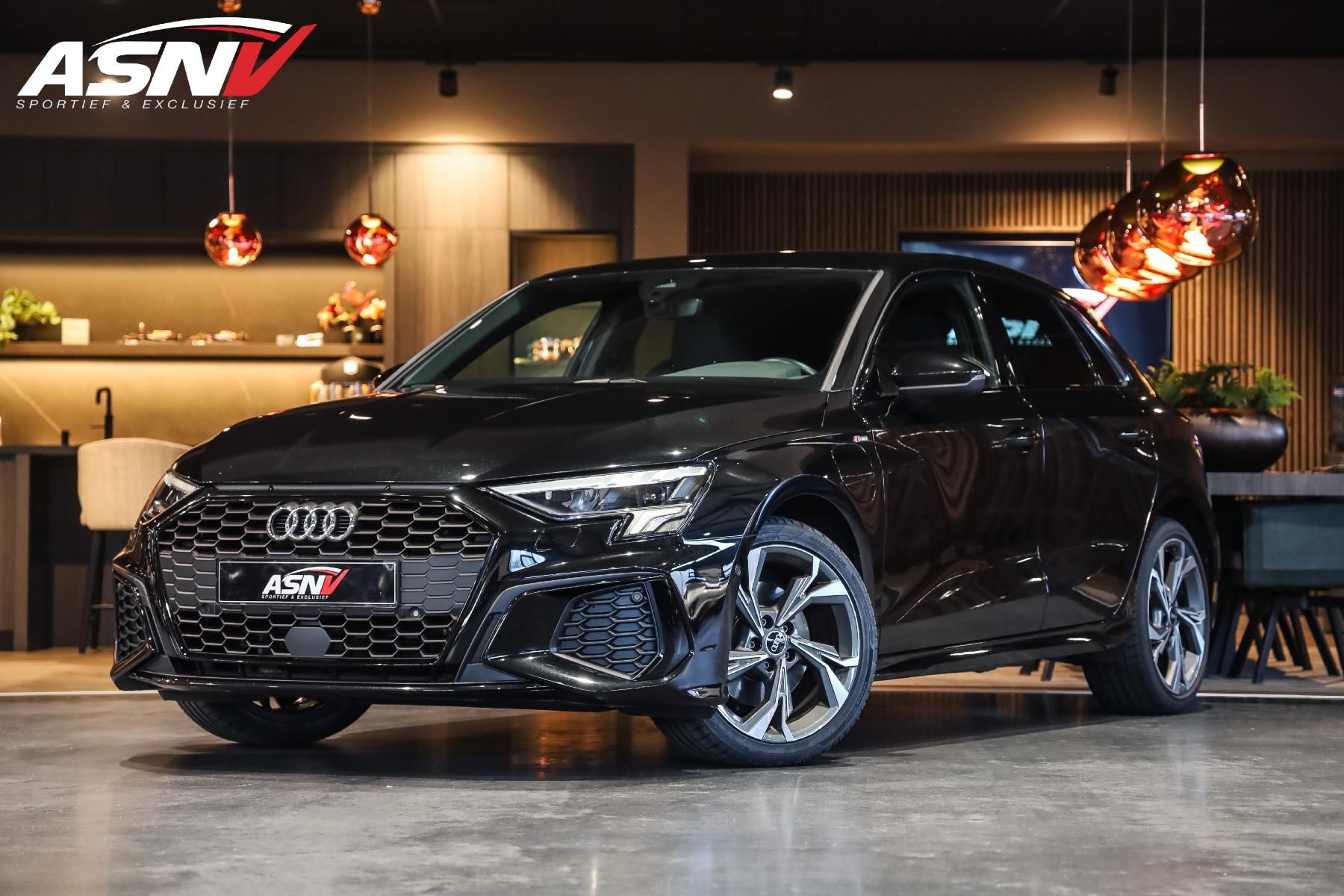 Audi A3 40 TFSIe 40 TFSI e Edition, 204 PK, S/Line/In/Exterieur, MMI/Navigatie, LED, Adapt.Cruise/Control, Sportstoel, 90DKM!! 2021 - voorkant