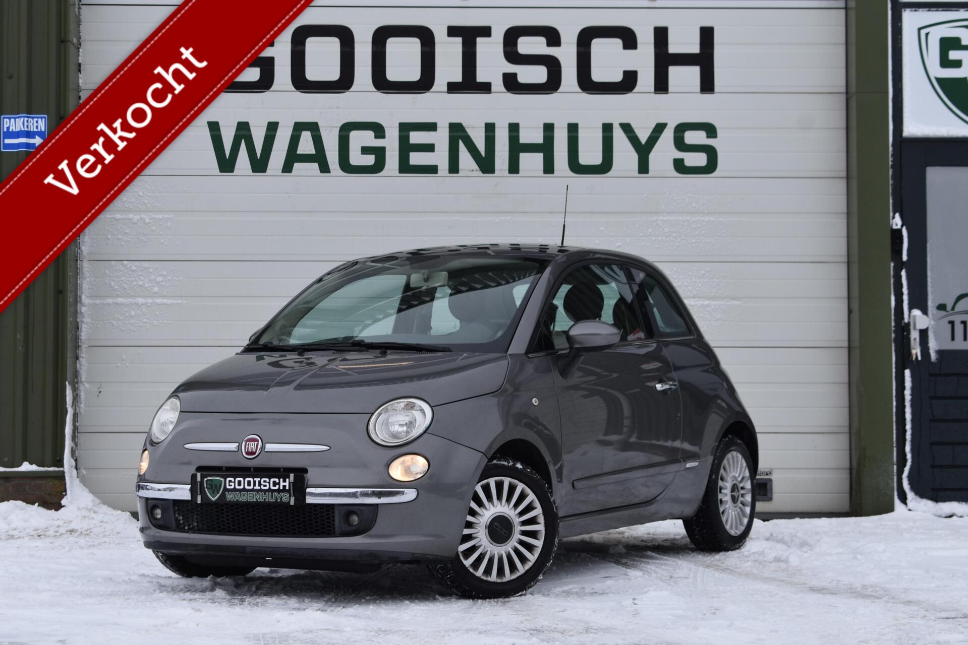 Fiat Fiat 500 1.2 Lounge | Open dak | Airco | Sportvelgen | 2010 - voorkant