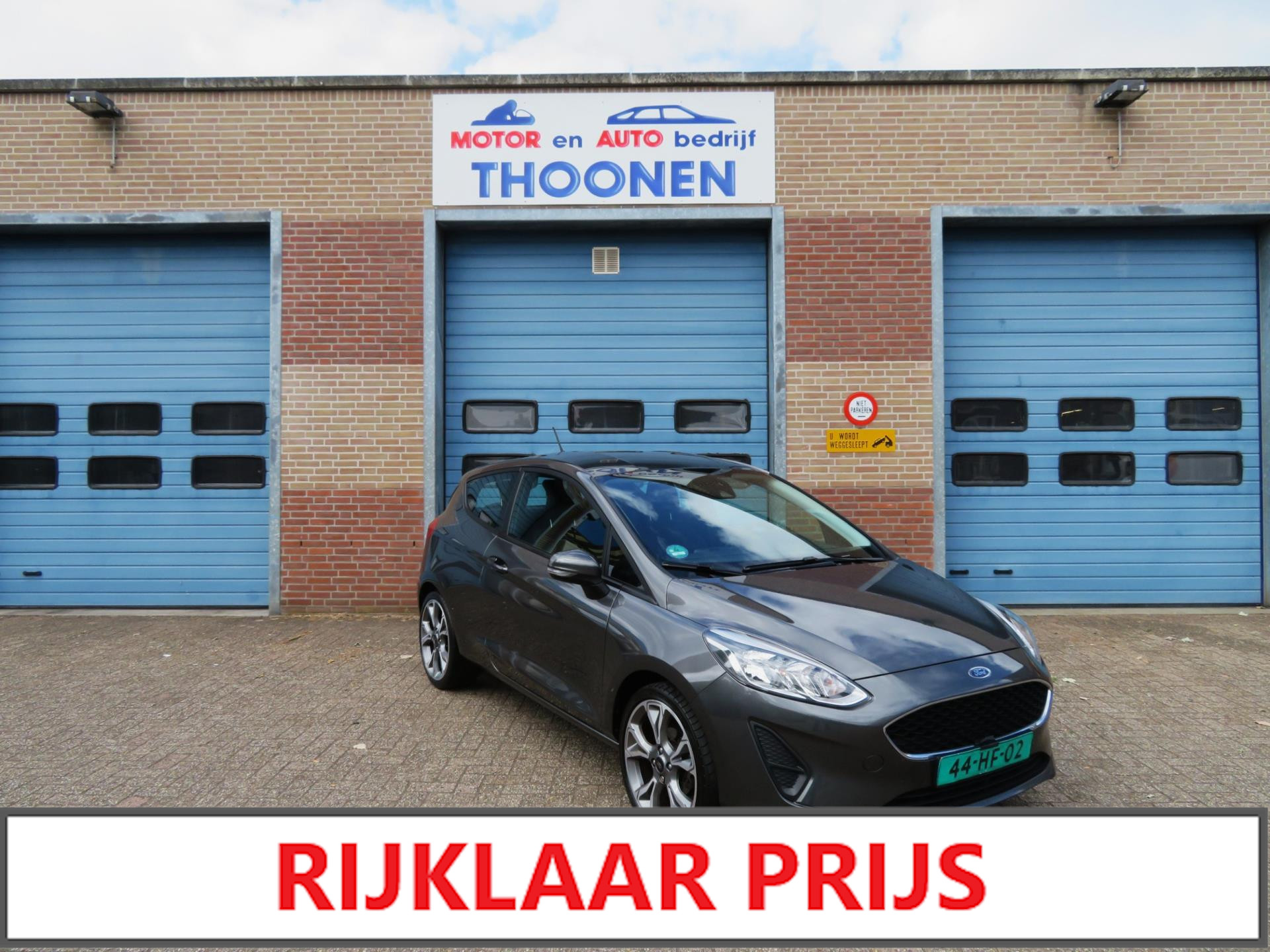 Ford Fiesta 1.1 Trend|3 deurs|airco|telefoonvoorbereiding|isofix|licht metalen velgen 2019 - voorkant
