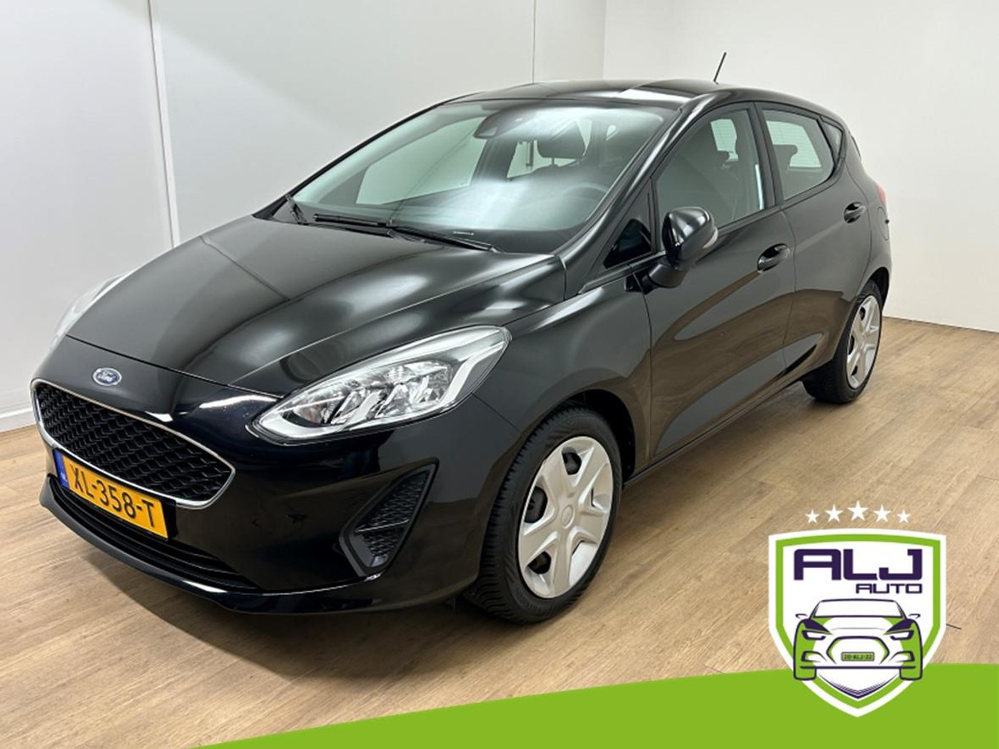 Ford Fiesta Occasion 1.1 Trend | Zwart | Tweedehands Ford Fiesta | Airco | Cruisecontrol | Bluetooth en carplay 2019 - voorkant