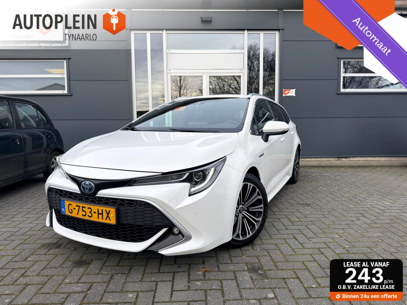 Toyota Toyota Corolla 1.8 Hybrid Executive Automaat|Carplay|Camera|LED|Cruise|PDC|NL Auto 2019 - voorkant