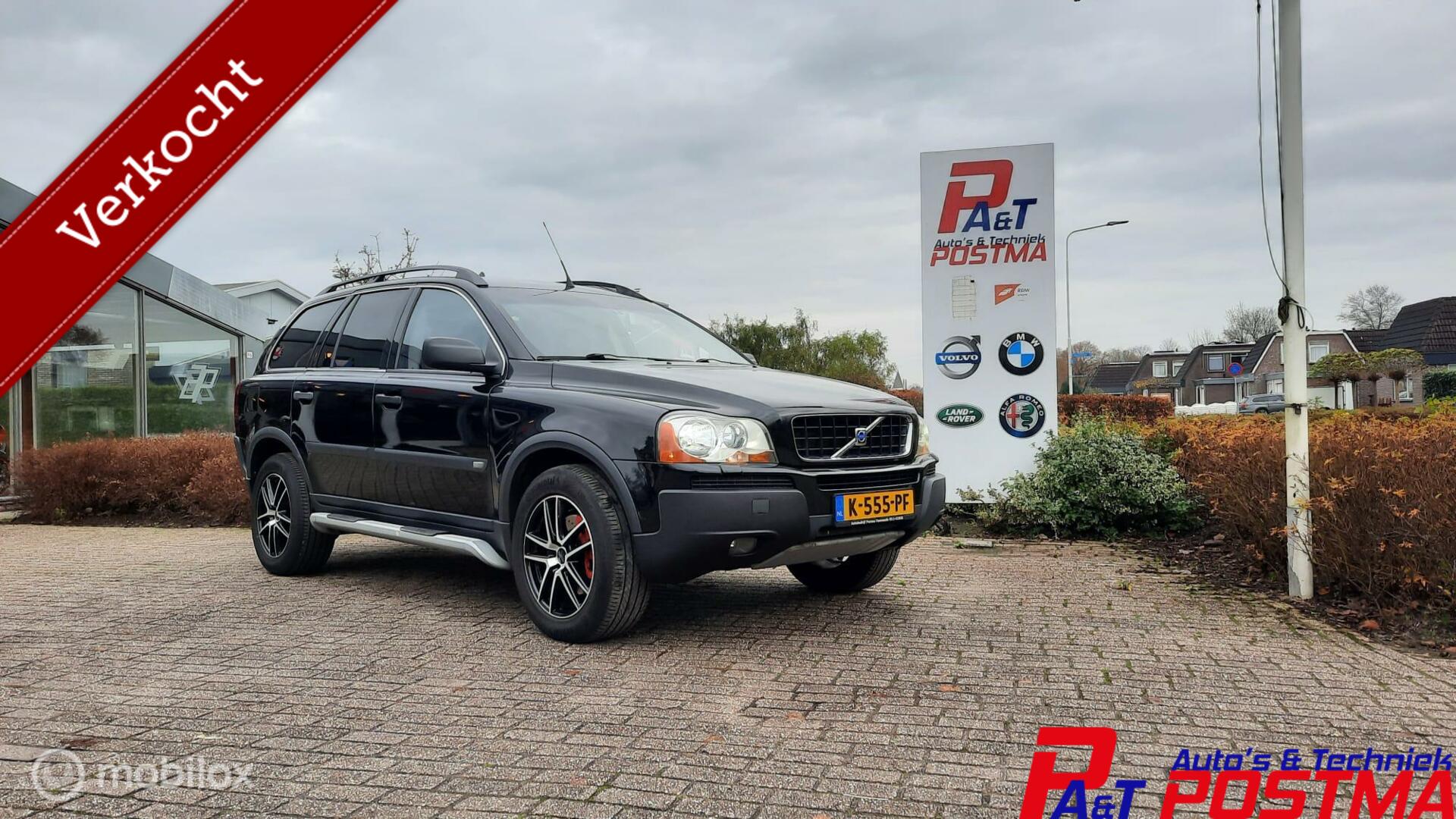 Volvo Xc90 2.5 T 2003 - voorkant