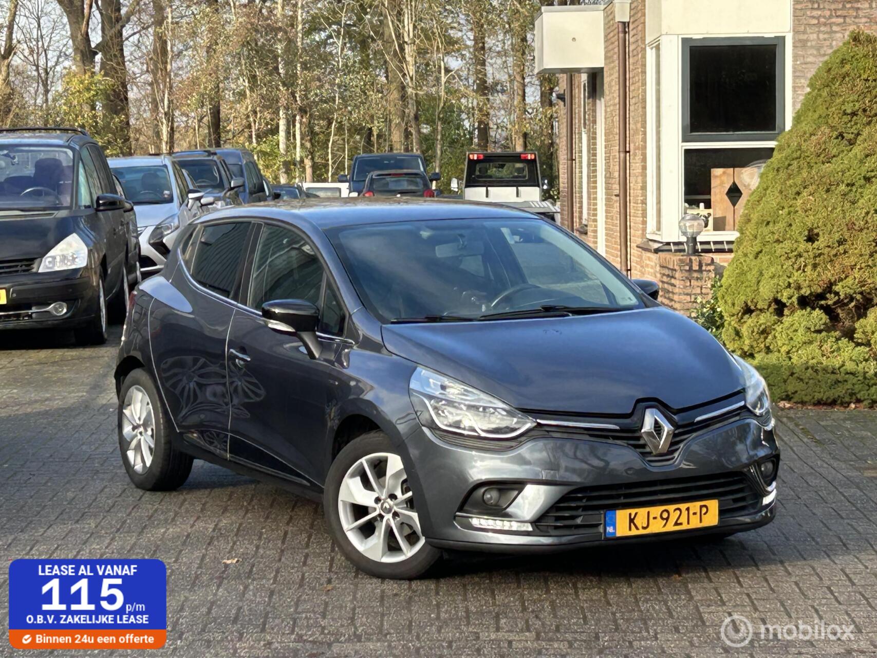 Renault Clio TCe 120Pk Limited | Airco | 1ste eig | Cruise 2016 - voorkant