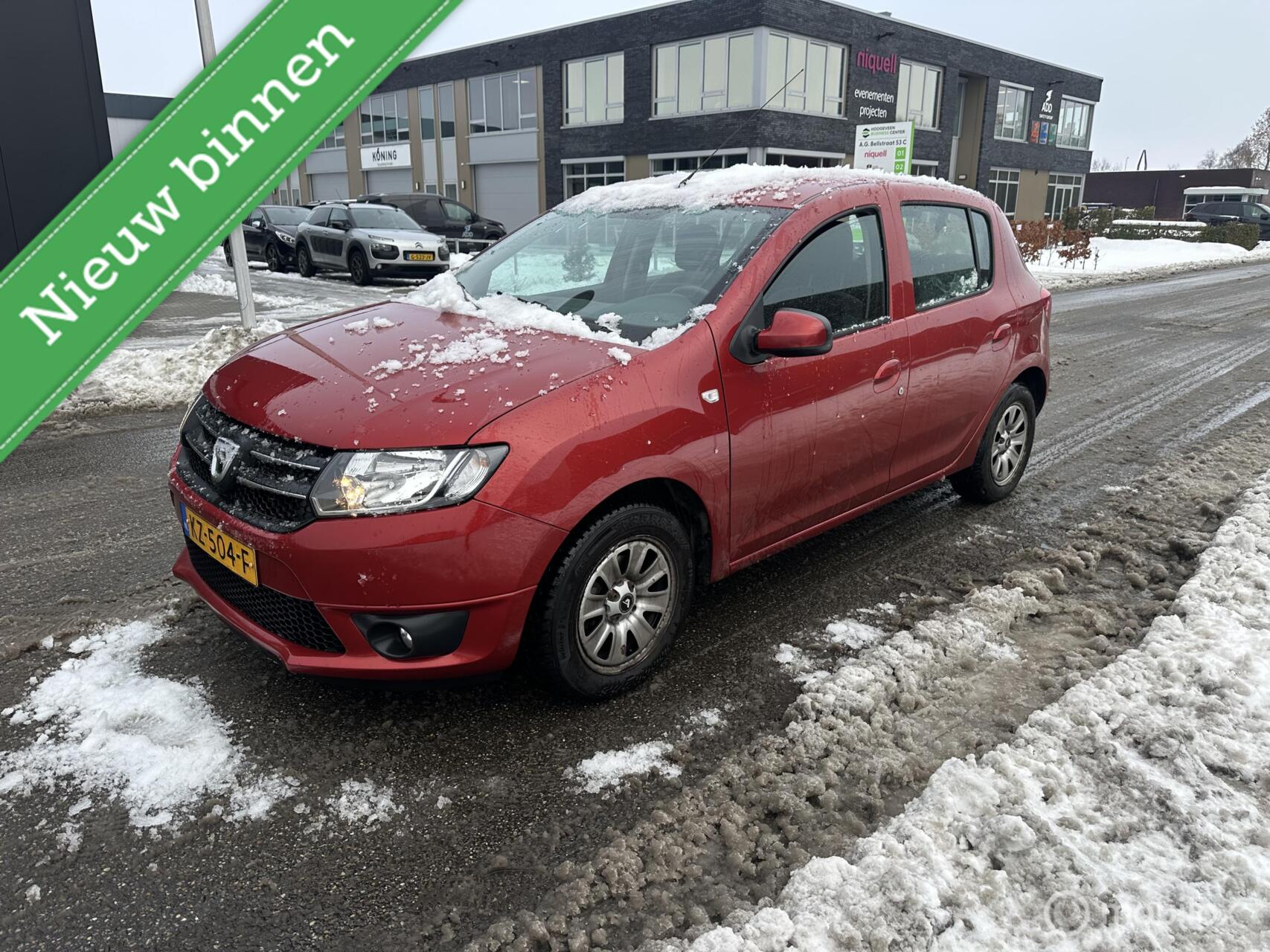 Dacia Sandero 0.9 TCe Bi-Fuel Laureate lpg 2016 - voorkant