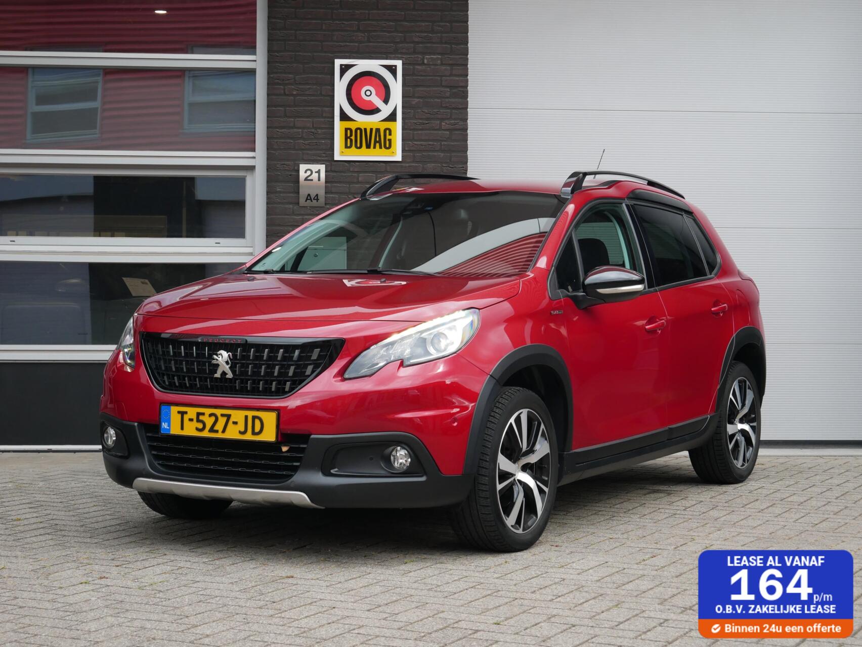 Peugeot 2008 1.2 PureTech GT-line Dealer onderhouden| Carplay 2017 - voorkant