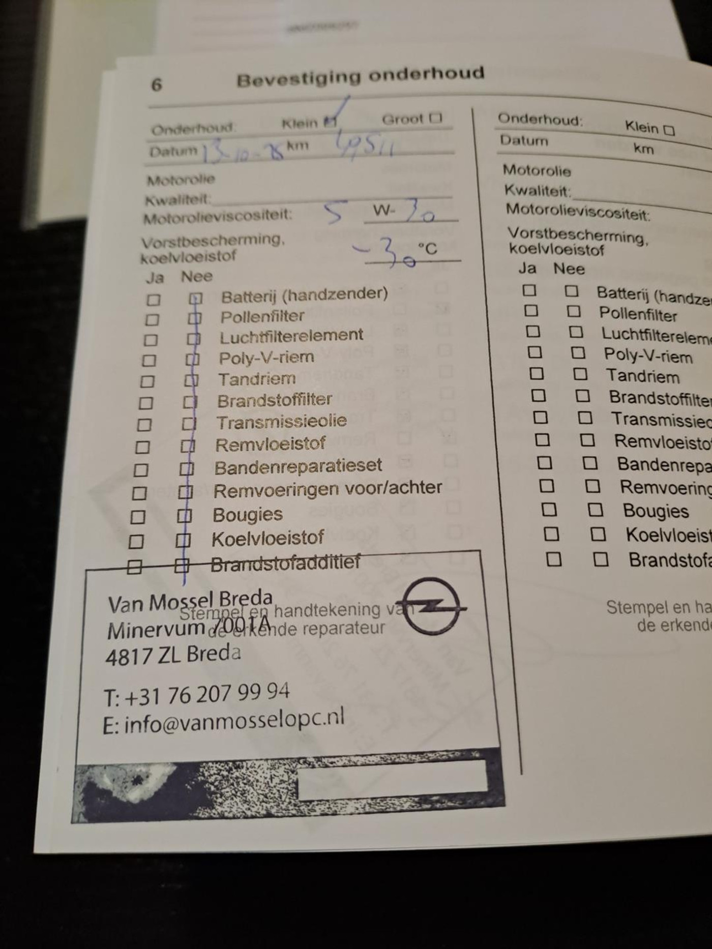 Foto van Opel Vivaro