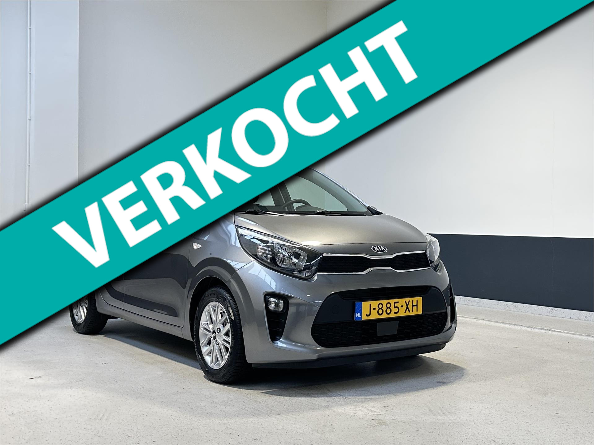 Kia Picanto 1.0 DPi DynamicLine  Automaat | Apple Carplay/ Android auto| Camera| NL | 1 Eig | 2020 - voorkant