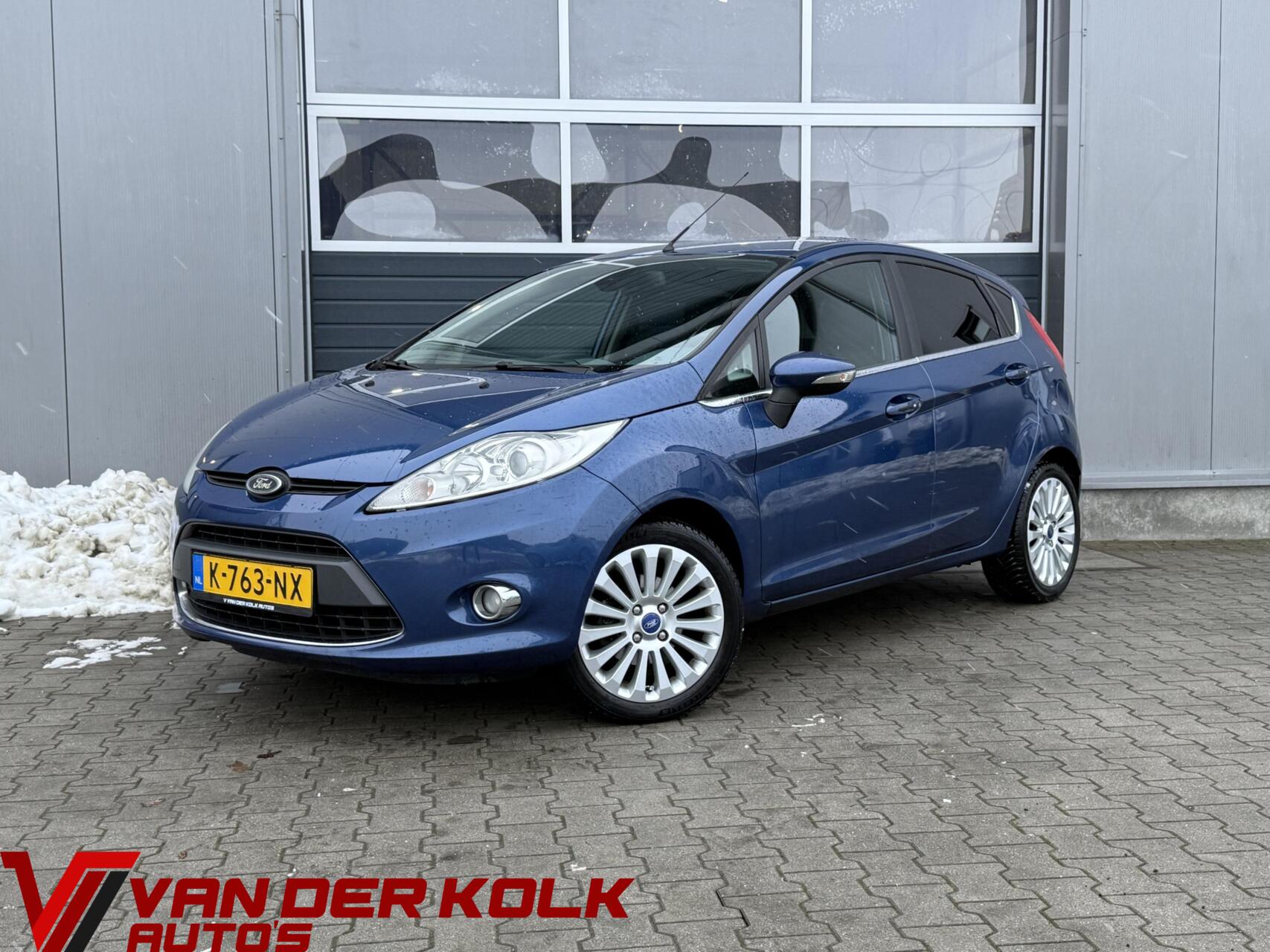 Ford Fiesta 1.4 Titanium | 5 Deurs | Climate | Cruise | Lichtmetaal | Sensoren | Stoelverwarming 2009 - voorkant