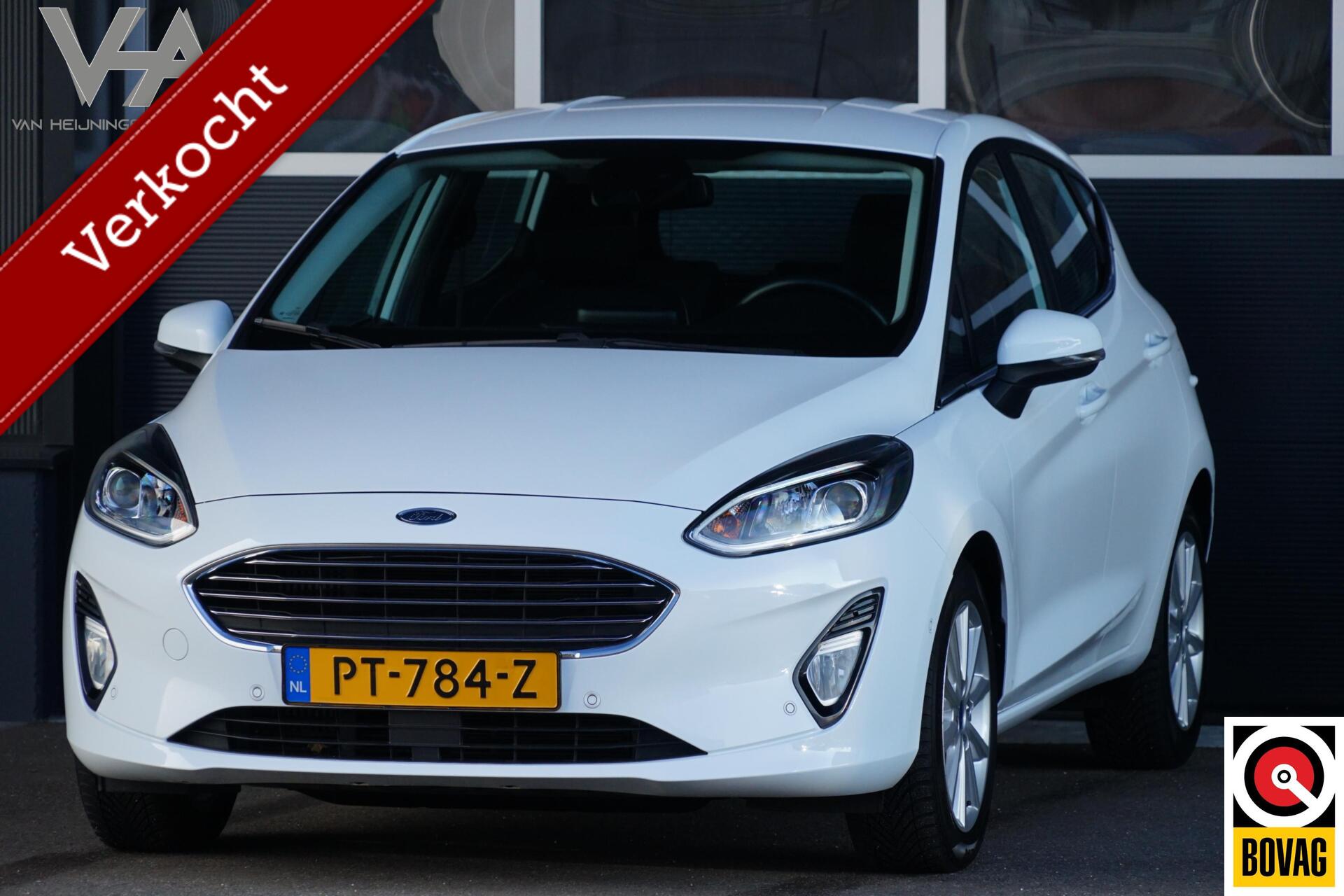 Ford Fiesta 1.0 EcoBoost Titanium, CarPlay, B&O, ACC, camera 2017 - voorkant