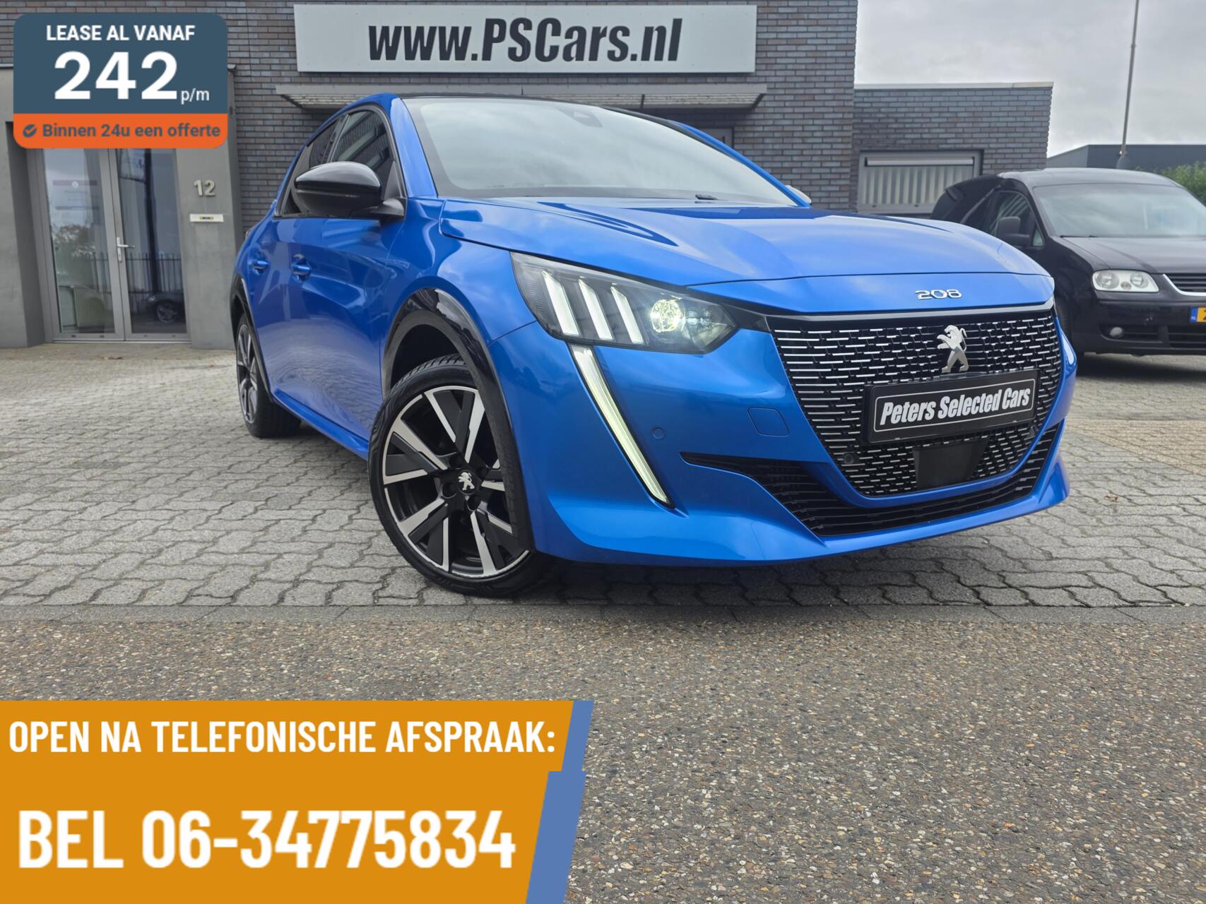 Peugeot 208 1.2 PureTech GT-Line|LED|Cruise|I-Cockpit|Navi|Sfeer| 2020 - voorkant