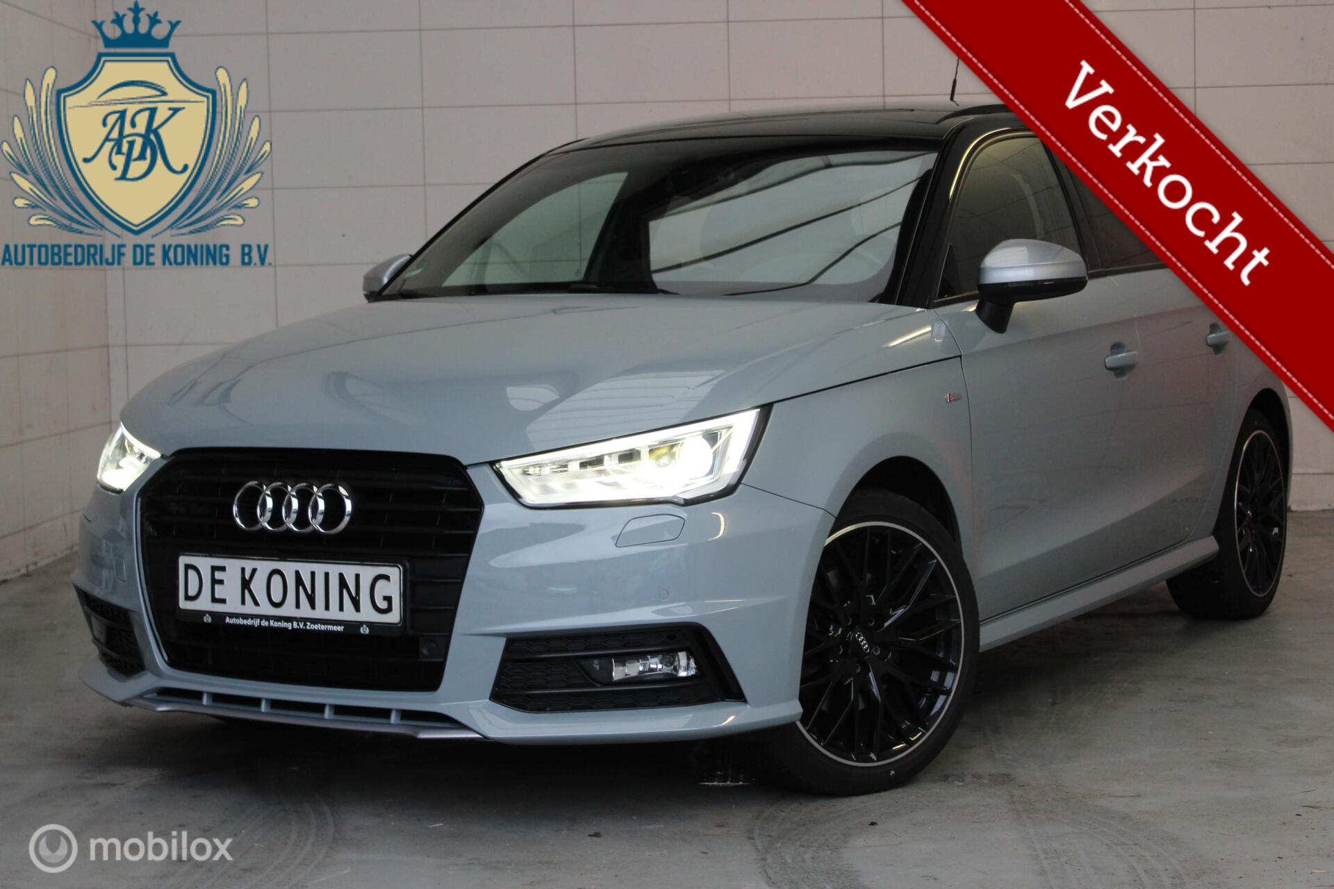 Audi A1 Sportback 1.4 TFSI 3x S-Line PANO LED NAVI 2018 - voorkant