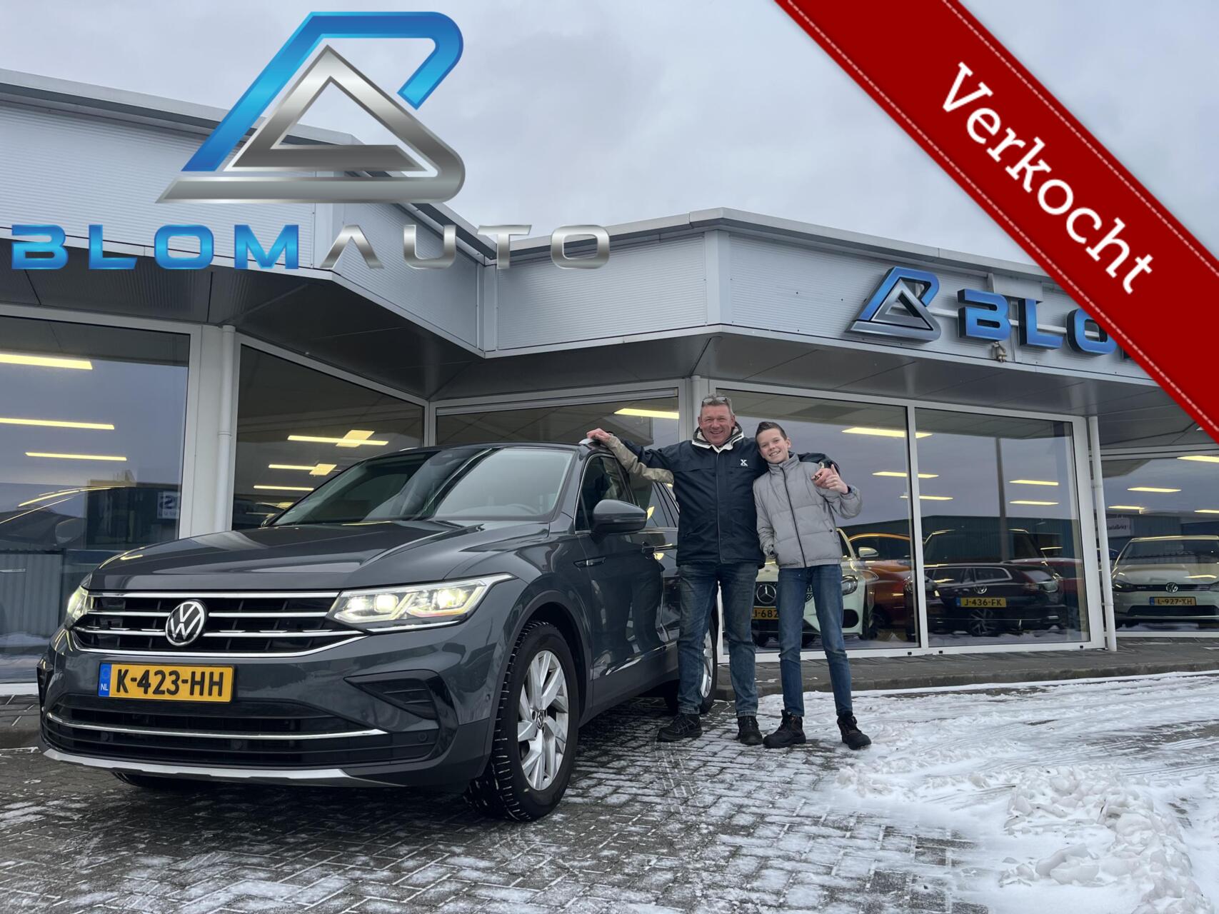 Volkswagen Tiguan 1.5 TSI DSG IQ-LED+EL. TREKH+CARPLAY+ACC 2021 - voorkant