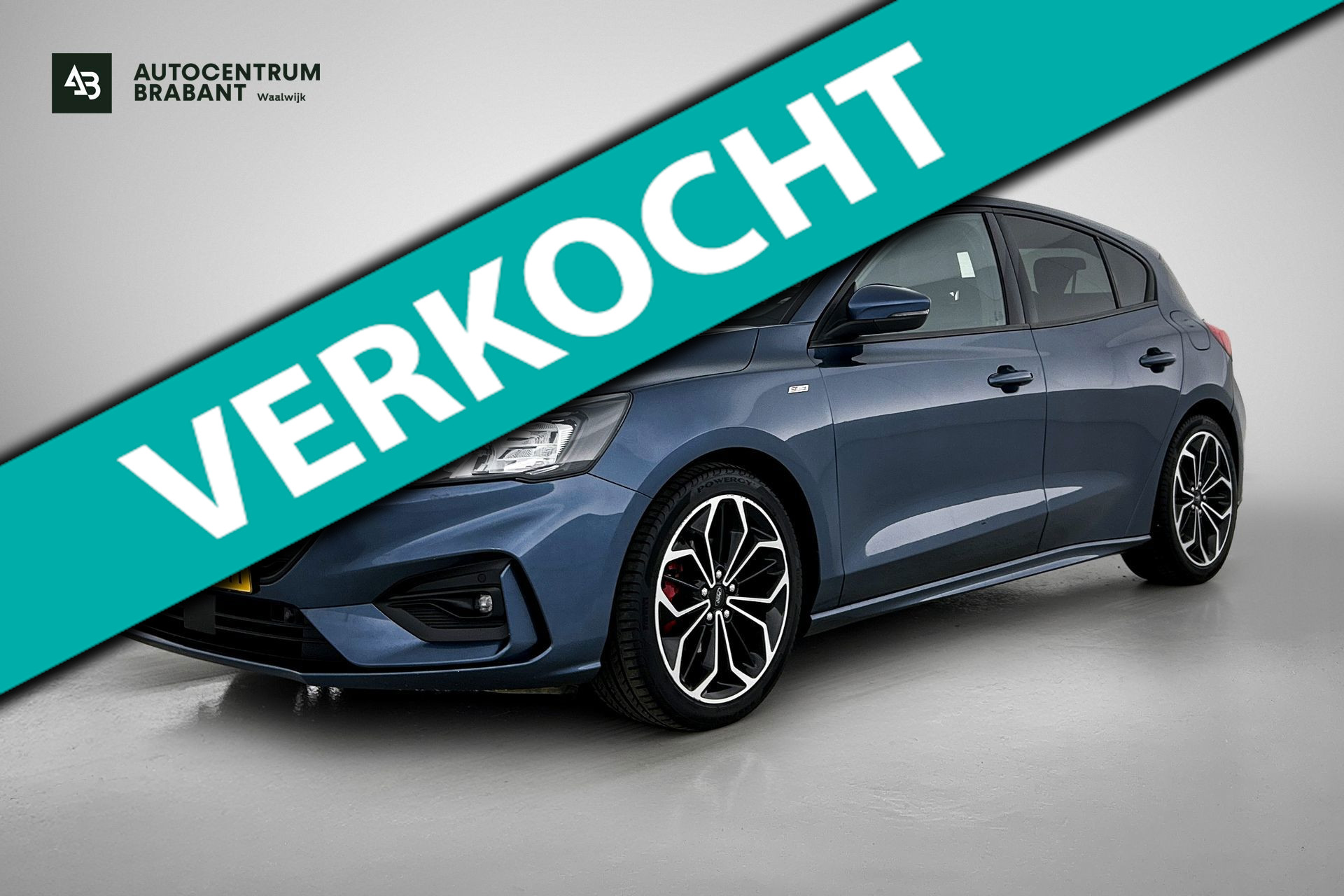 Ford Focus 1.0 EcoBoost Hybrid ST Line X Business (TREKHAAK AFNEEMBAAR, CAMERA, STUUR-/STOELVERWARMING, 1e EIGENAAR) 2021 - voorkant