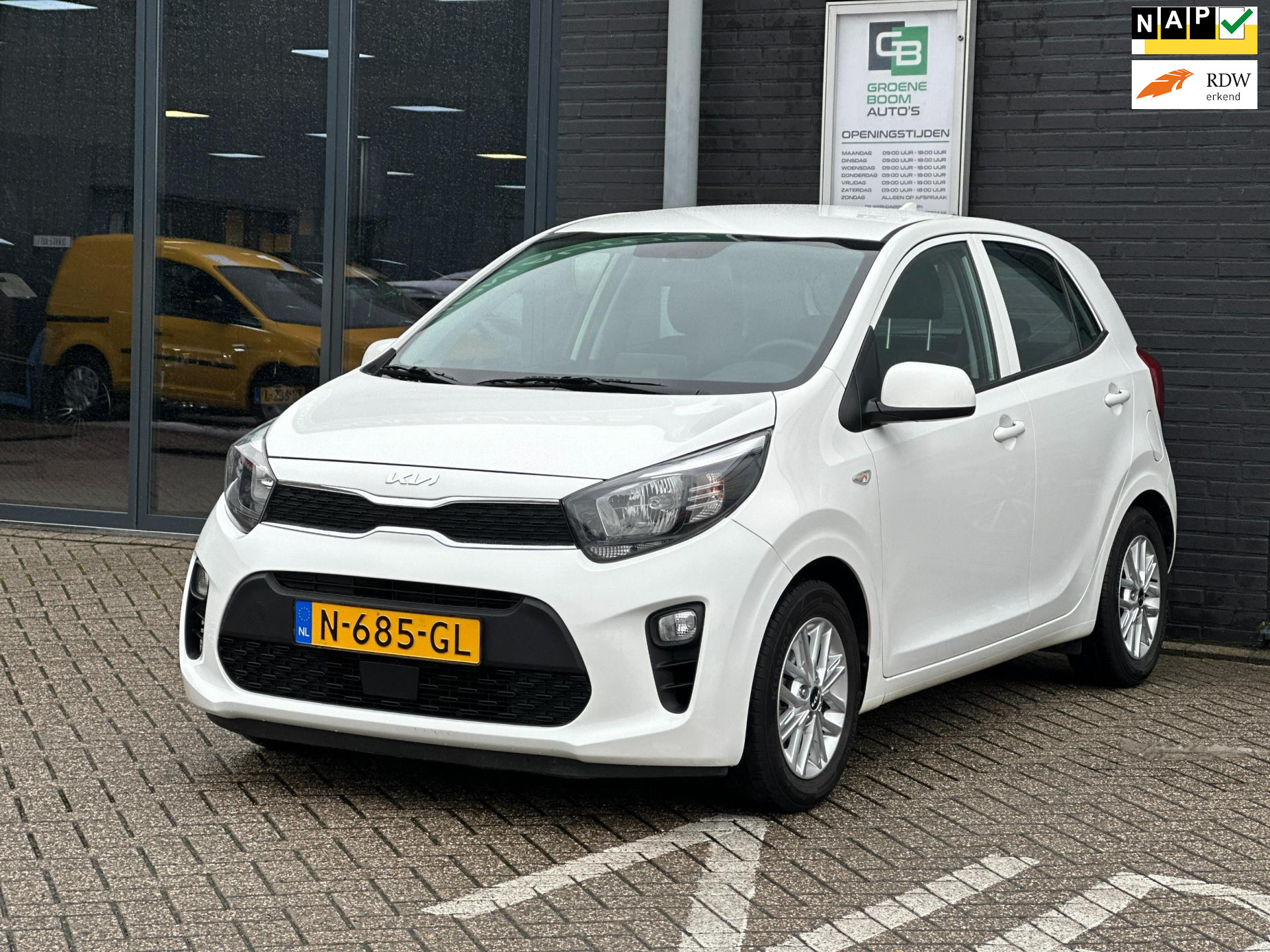 Kia Picanto 1.0 DPi DynamicLine 2021 - voorkant