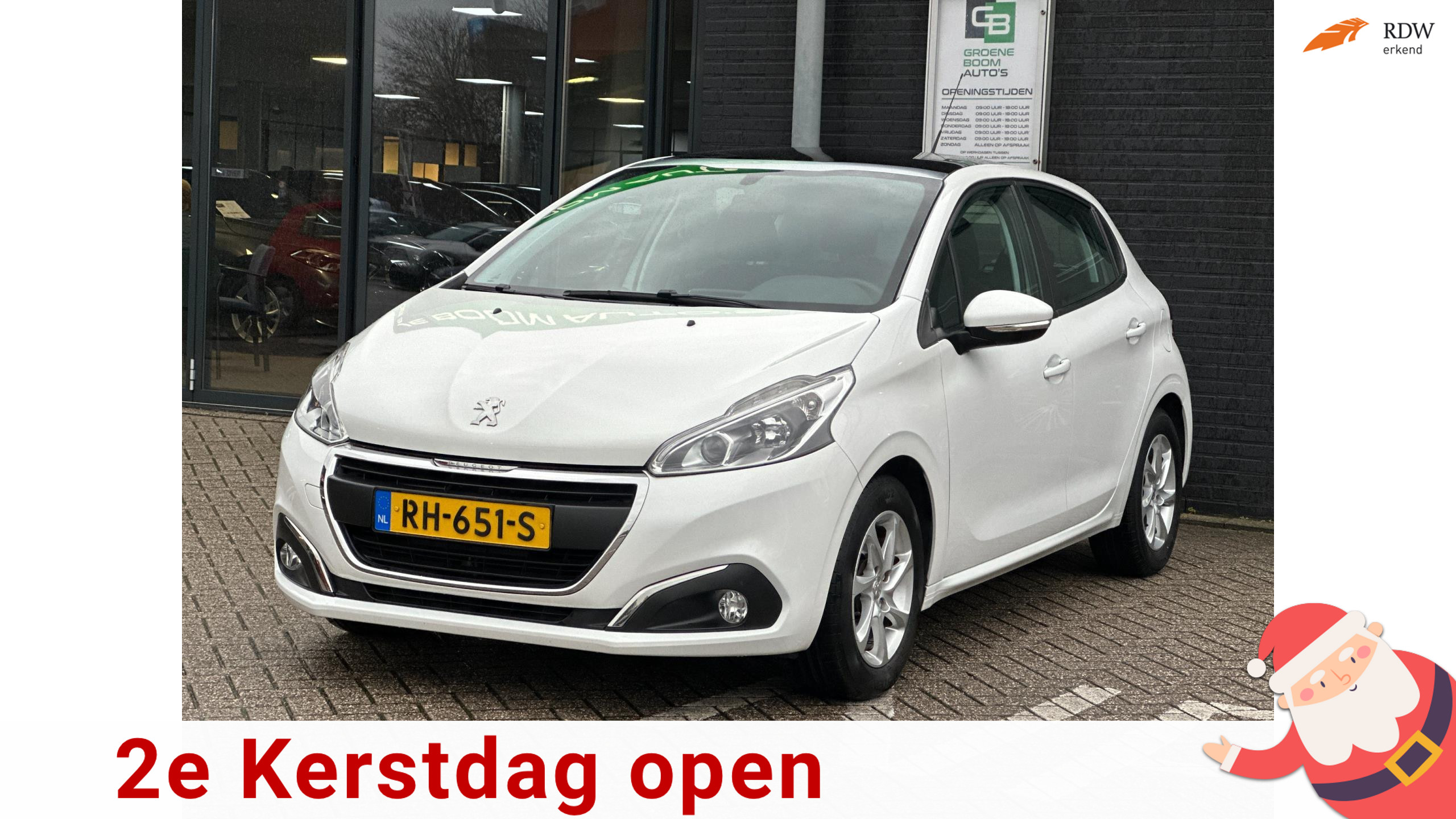 Peugeot 208 1.2 PureTech Allure/PANO-DAK/NAVI/AIRCO/NETTE STAAT!! 2017 - voorkant