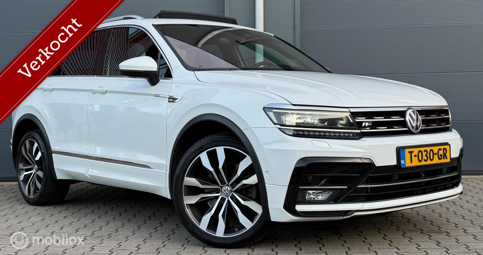 Volkswagen Tiguan 2.0 TSI 4M. R-Line Pano.dak/Trekhaak/Viritual/LED 2019 - voorkant