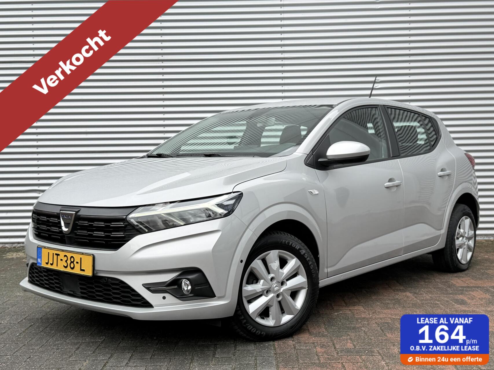 Dacia Sandero 1.0 TCe Comfort Carplay Cruise Led Camera 2021 Eerste Eigenaar Vol Opties 2021 - voorkant
