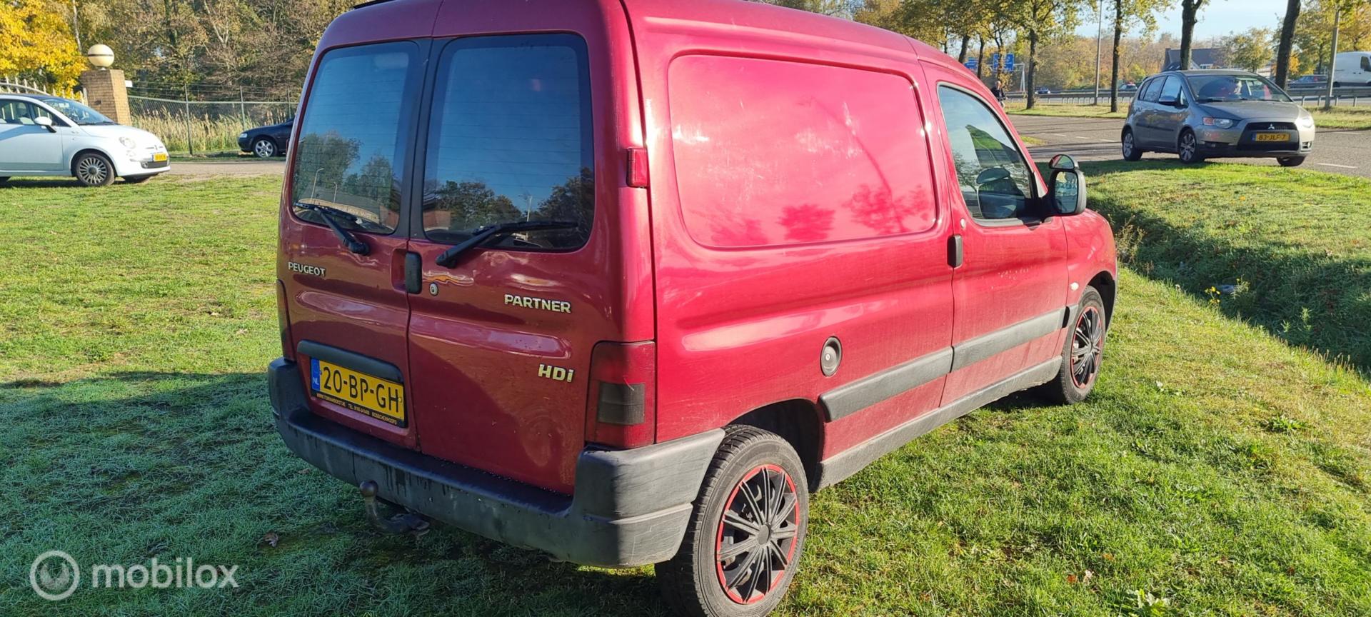 Foto van Peugeot Partner Bestel