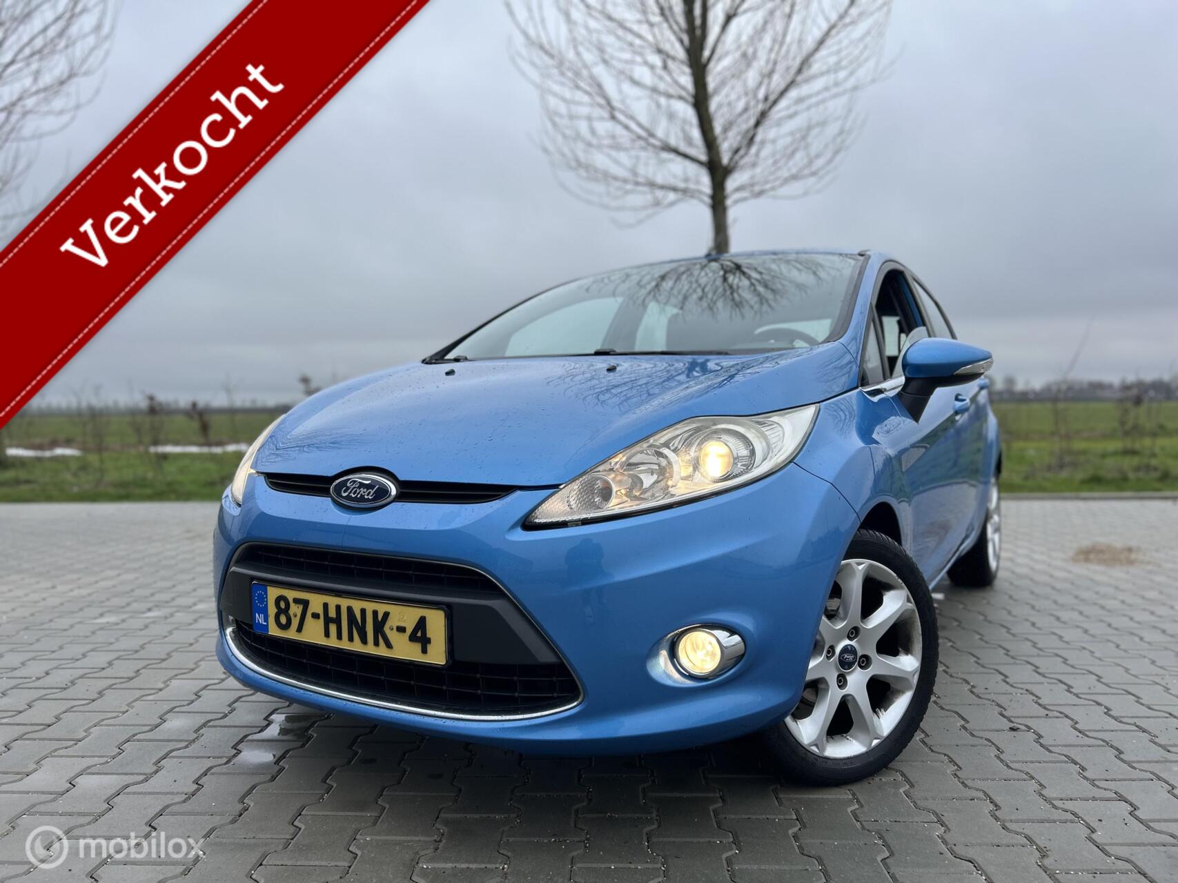 Ford Fiesta 1.4 Titanium|APK|NAP|CRUISE CONTR|AIRCO| 2009 - voorkant