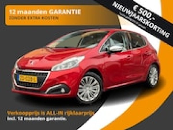 Peugeot 208 1.2 PureTech Allure 2019 - voorkant