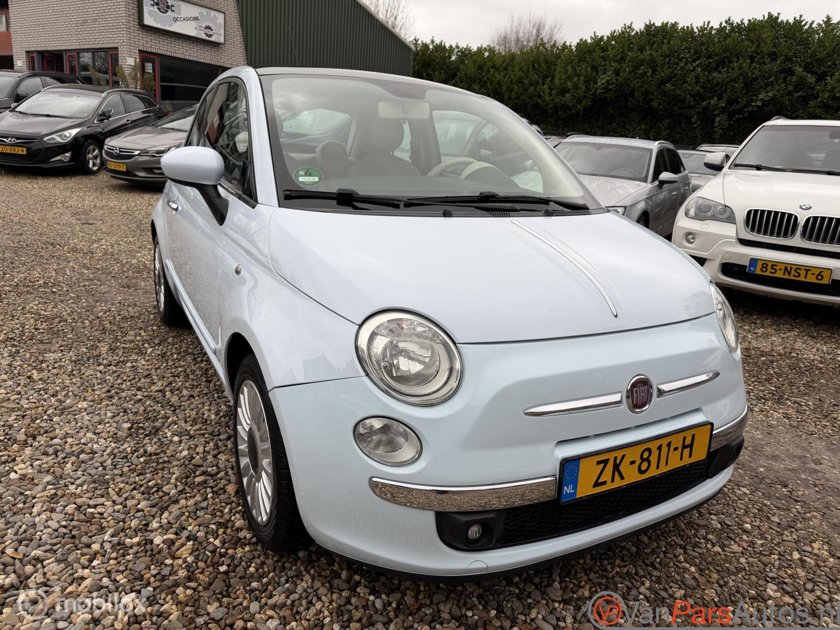 Fiat Fiat 500 1.2 Pop,Airco,Panorama Dak! 2009 - voorkant