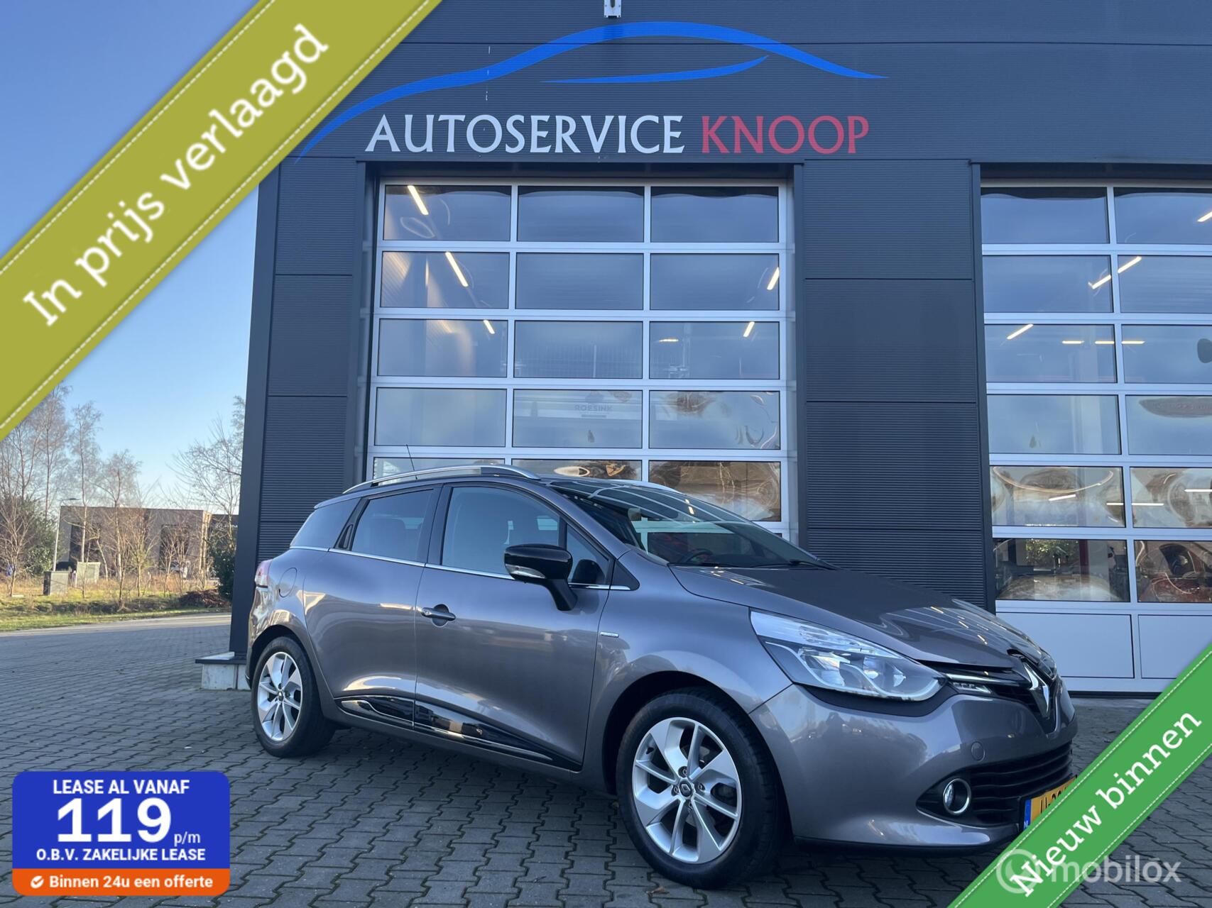 Renault Clio 0.9 TCe Limited 2016 - voorkant