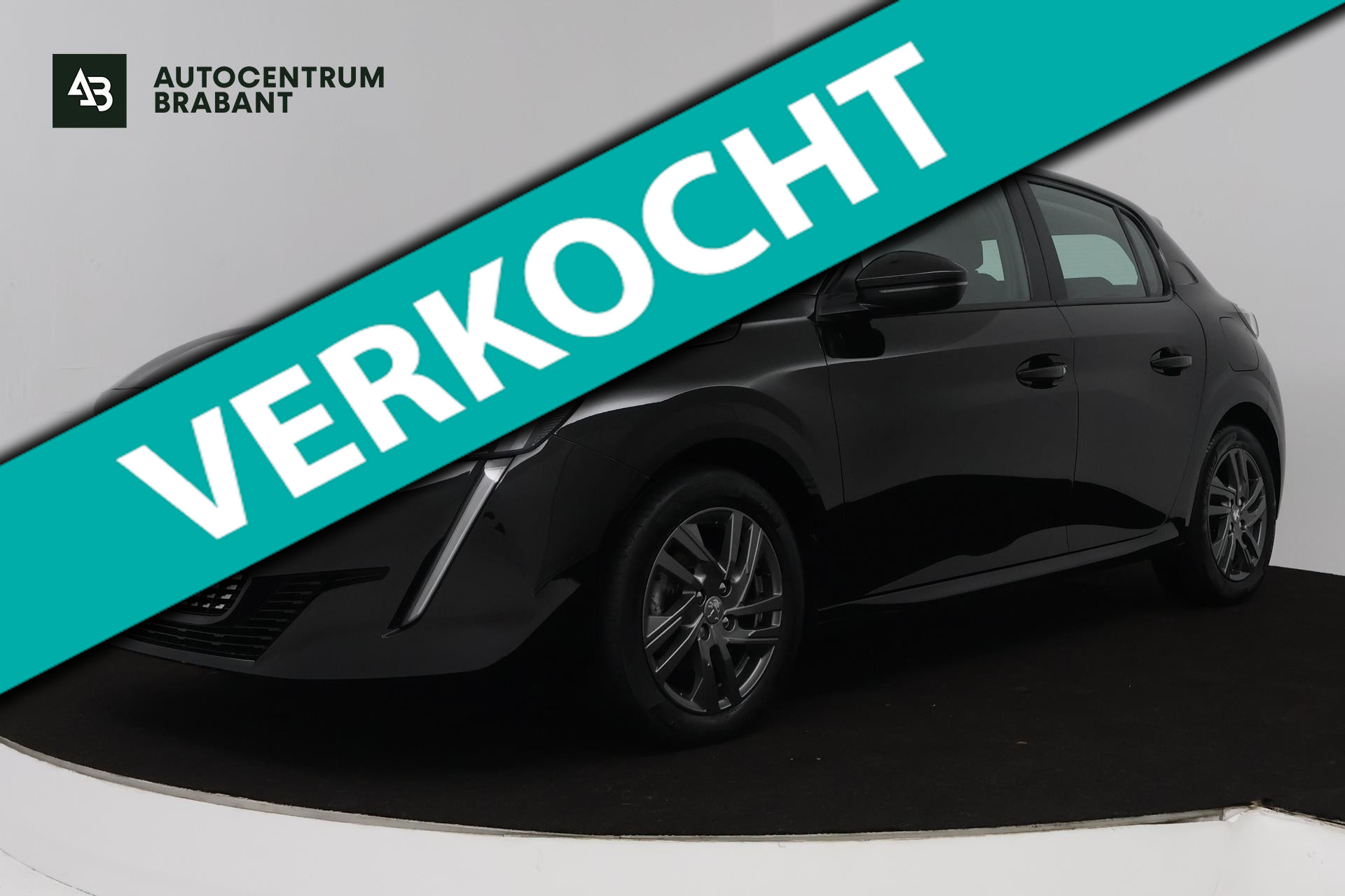 Peugeot 208 1.2 PureTech Blue Lease Active (CRUISE CONTROL, NAVIGATIE, PARKEERSENSOREN, BLUETOOTH, NL-AUTO) 2021 - voorkant