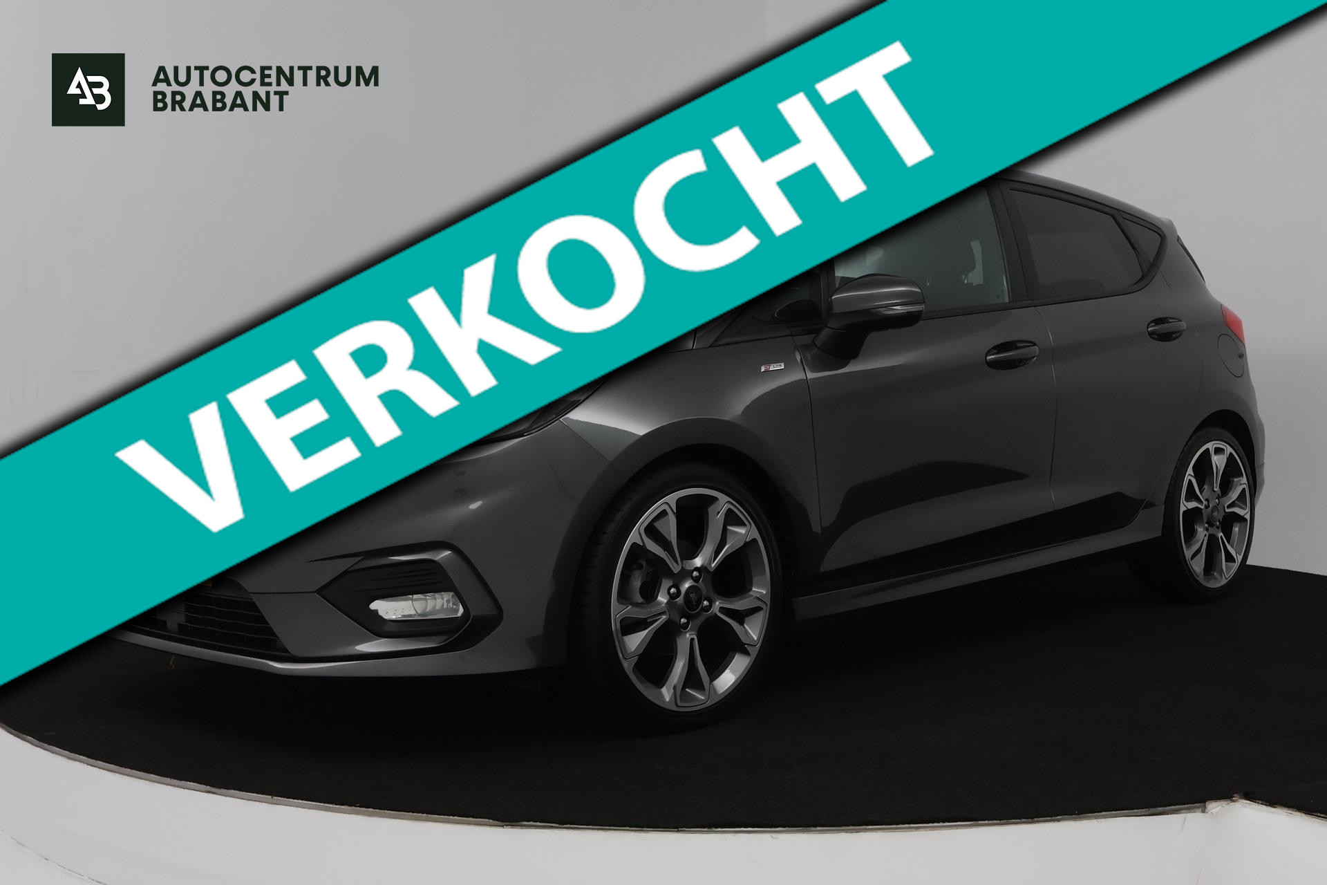 Ford Fiesta 1.0 EcoBoost ST-Line (STOEL/STUUR VERWARMING, CRUISE CONTROL, PARKEERSENSOREN, LANE-ASSIST, GOED ONDERHOUDEN) 2017 - voorkant