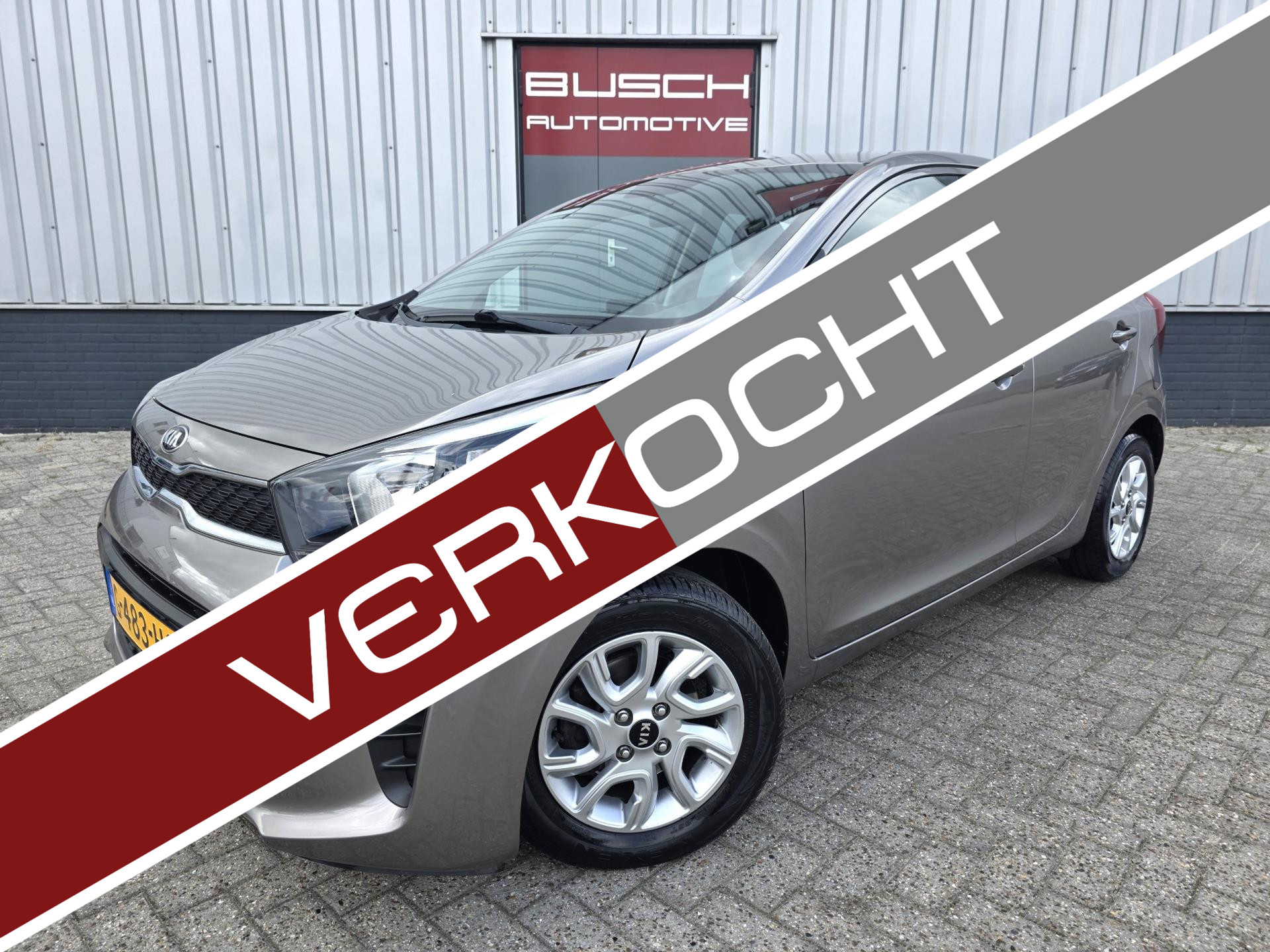 Kia Picanto 1.0 5 deurs MPi ComfortPlusLine VAN 1e EIGENAAR 2019 - voorkant