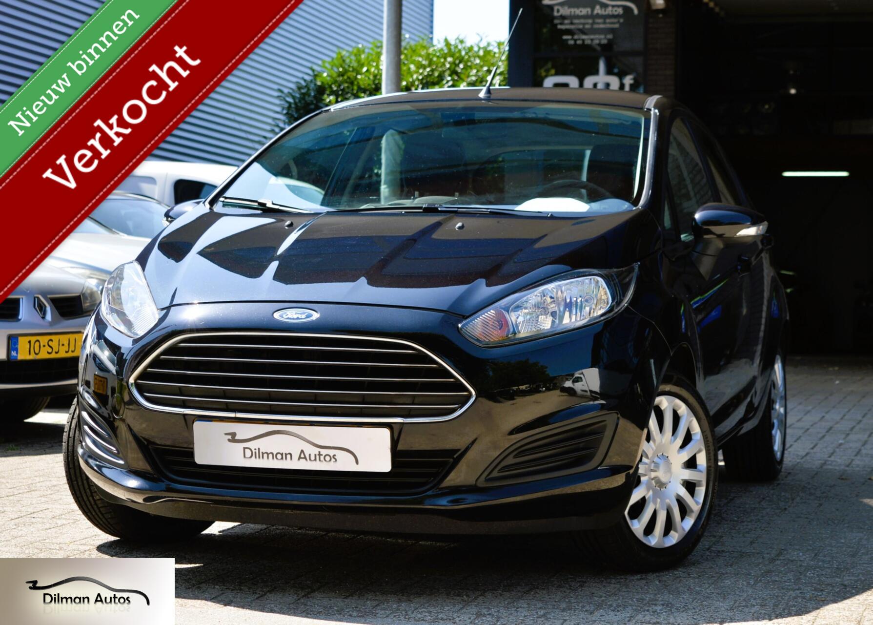 Ford Fiesta 1.0 Style|Airco|Navi|5Drs|152000 km|Nap!NL Auto! 2015 - voorkant