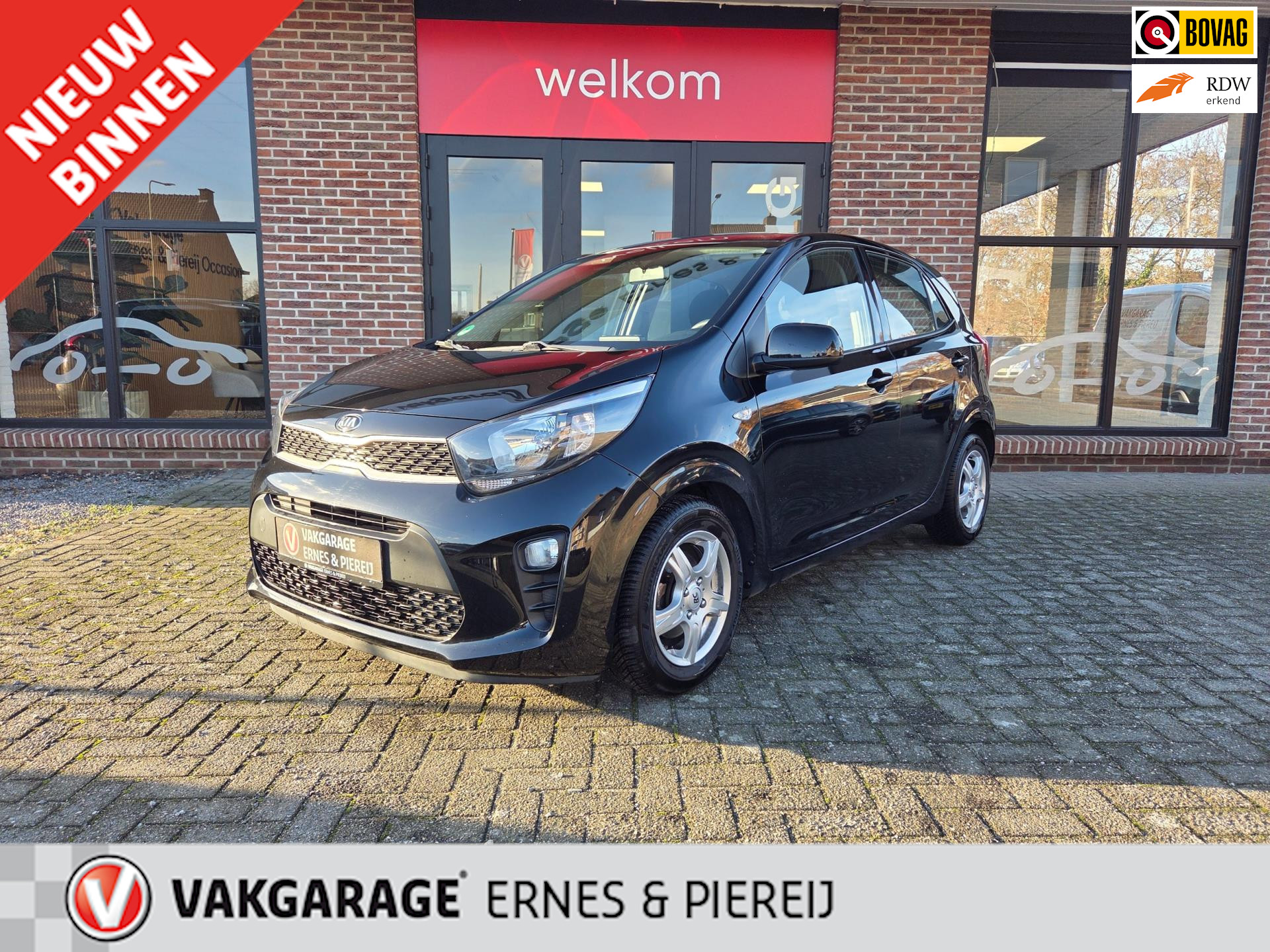 Kia Picanto 1.0 MPi ComfortPlusLine *Garantie mogelijk tot 11-10-2019 2019 - voorkant