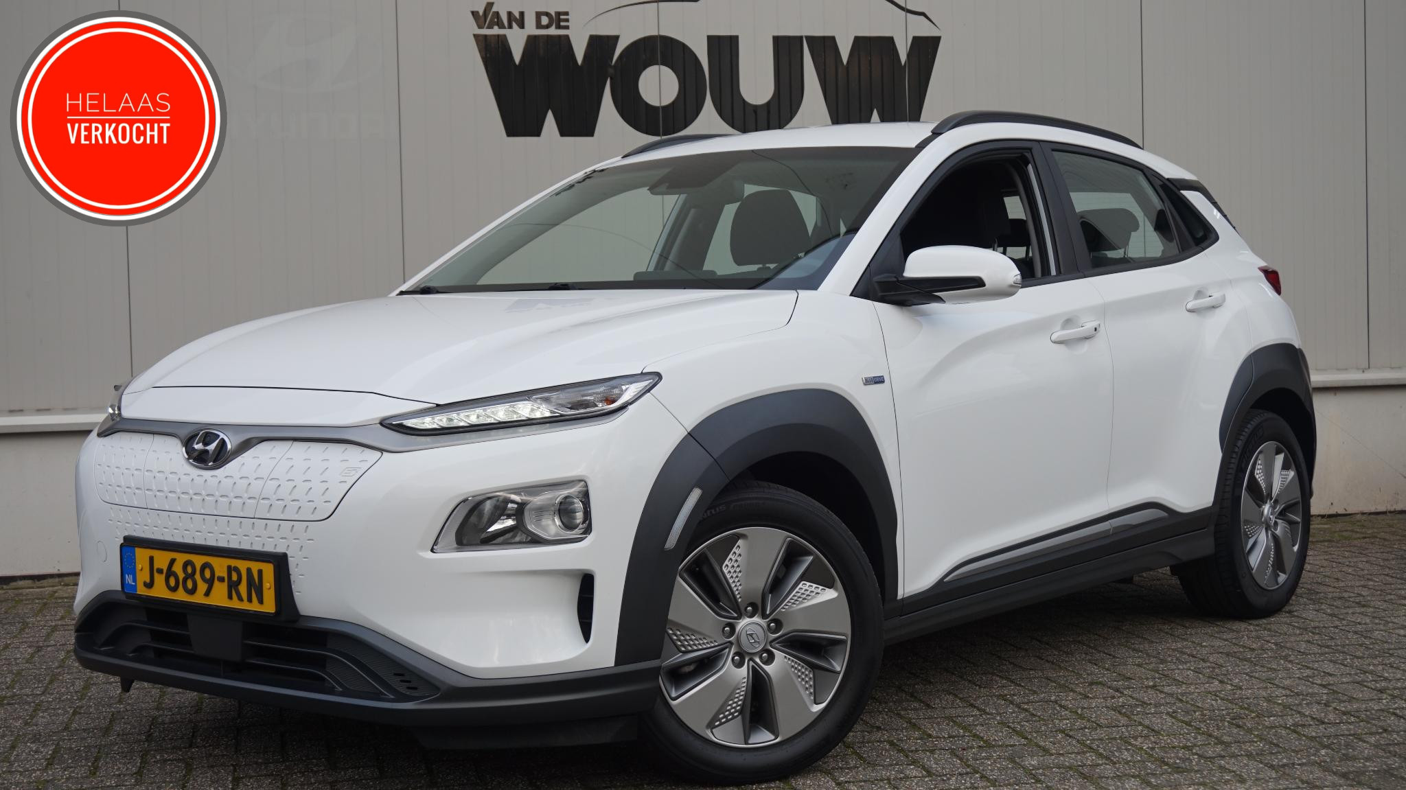 Hyundai Kona EV Comfort 64 kWh 3-fase SOC 94% | 2020 - voorkant