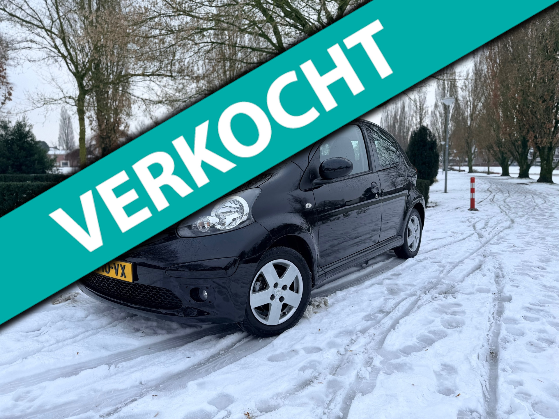 Toyota Toyota Aygo 1.0 | 5 deurs | Automaat! | Airco | Elek. Pakket | 2008 - voorkant