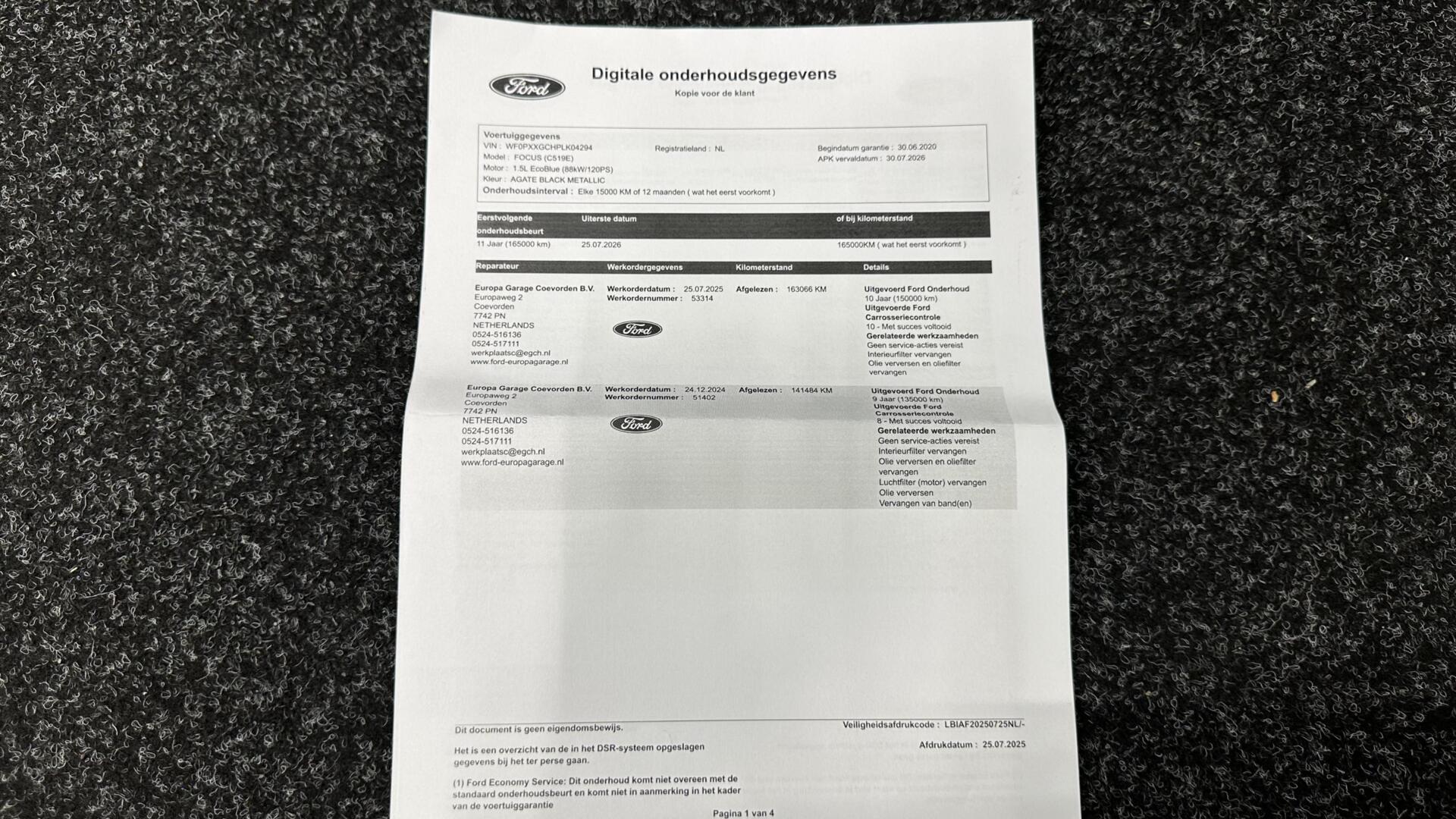 Foto van Ford Focus