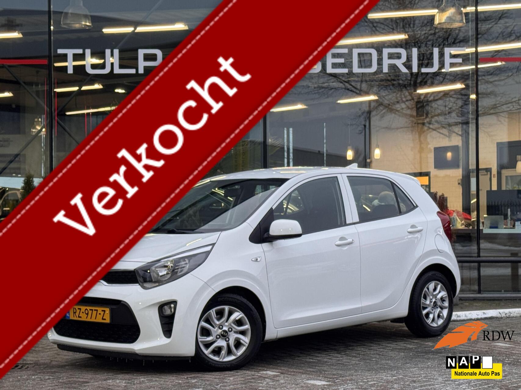Kia Picanto 1.0 CVVT ComfortPlusLine Navigator NAP Dealer onderhouden 2018 - voorkant