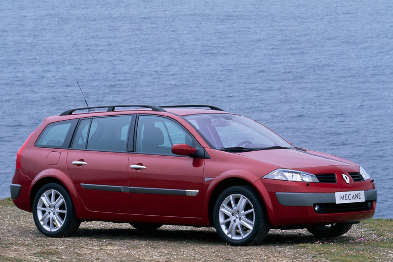 Renault Mégane Grand Tour 1.6-16V Expr.Luxe 2004 - voorkant