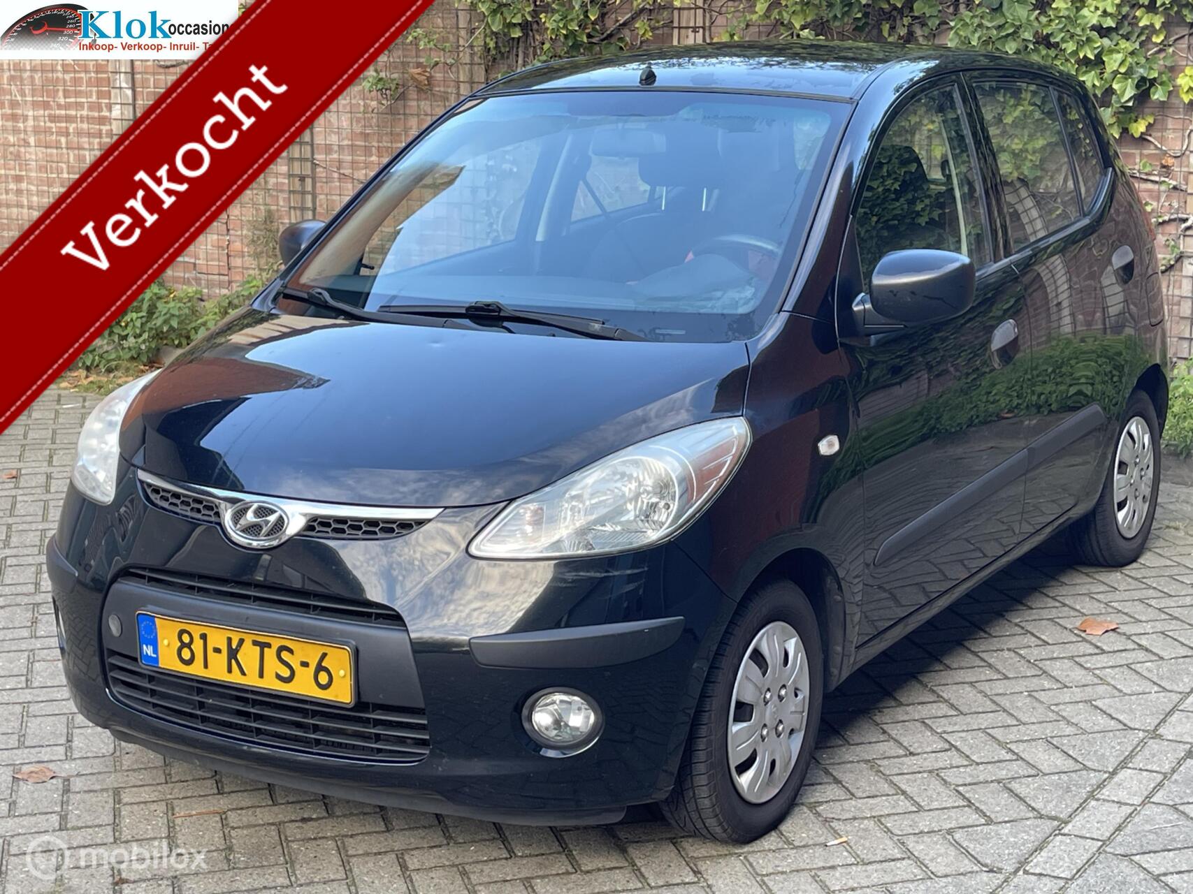 Hyundai I 10 1.1 Active Cool NAP Airco Nieuw Koppeling 5deurs 2010 - voorkant